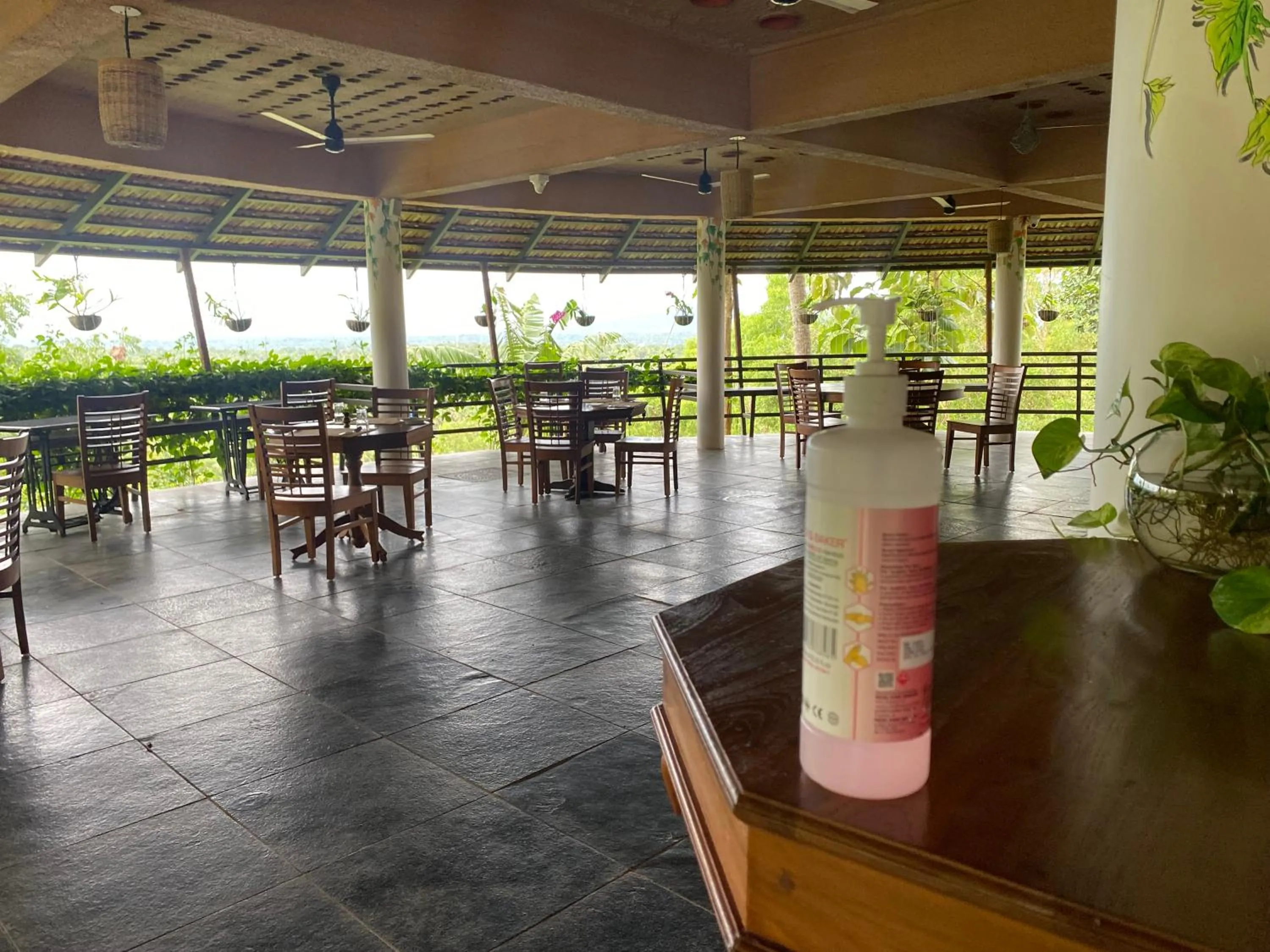 Restaurant/places to eat in AMARA AYURVEDA RETREAT- Overlooking Evergreen Western Ghats an ecologically sustainable living space in Kovalam