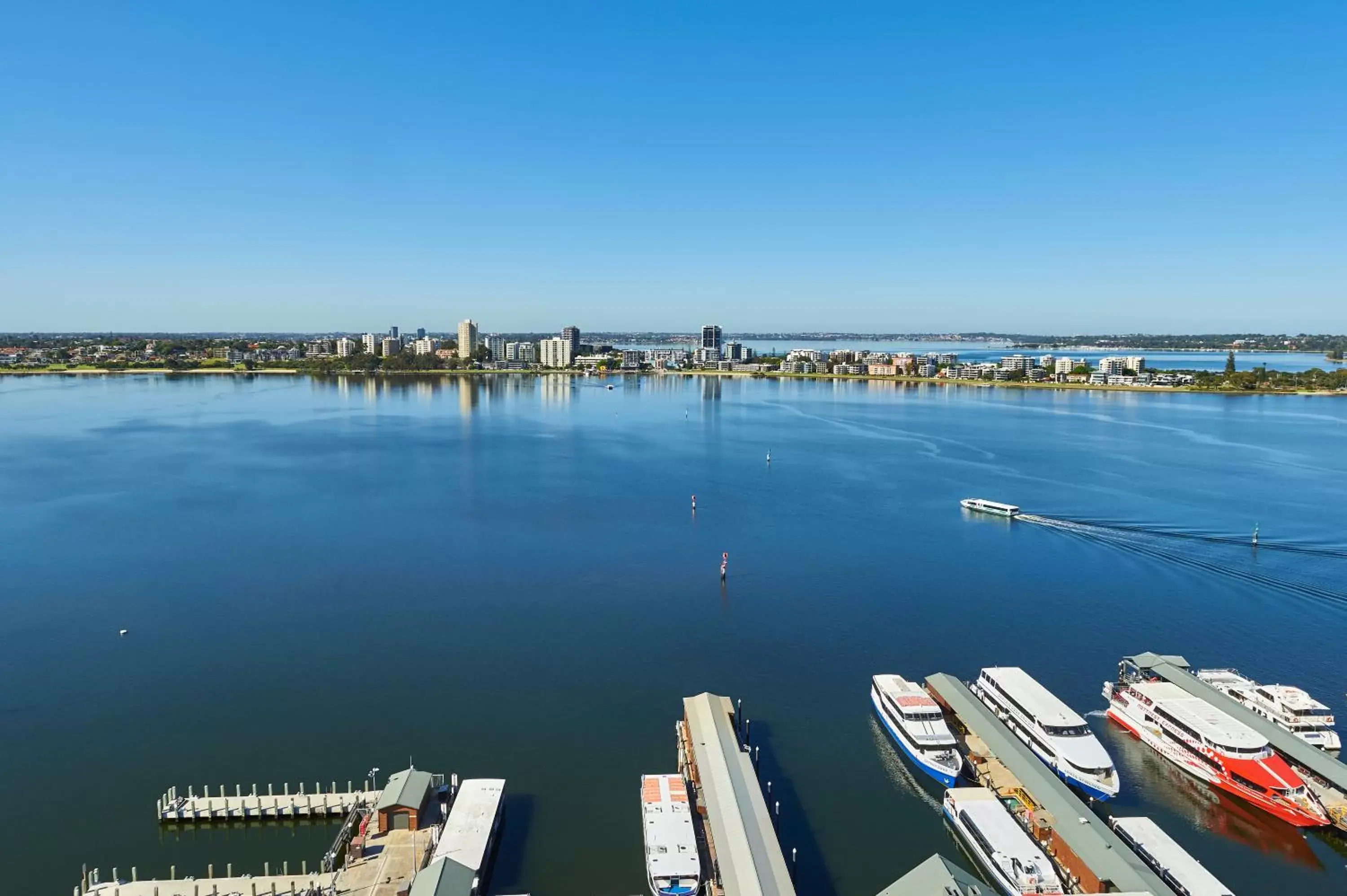 River view in Doubletree By Hilton Perth Waterfront