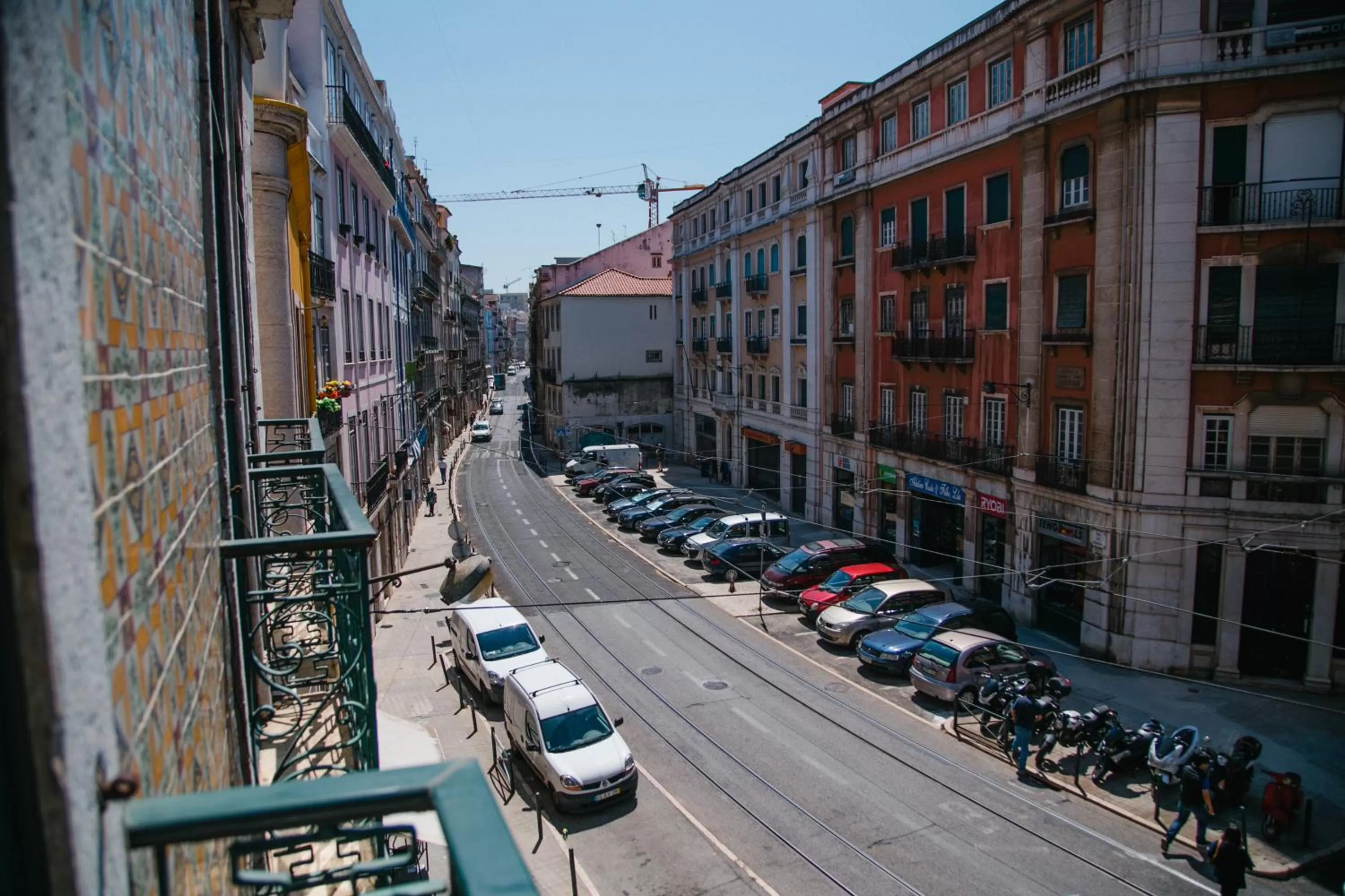 City view in Asul B&B