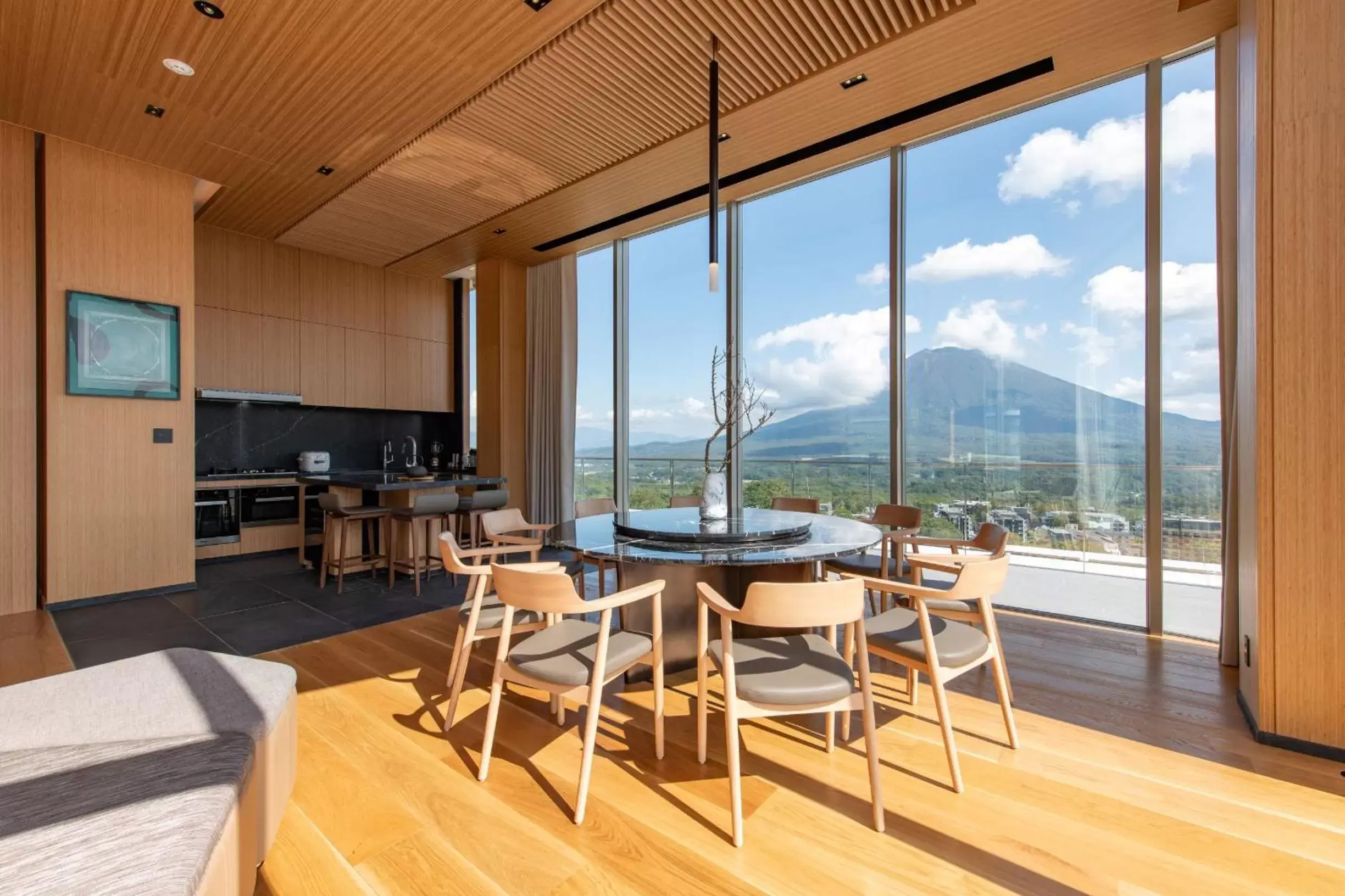 Living room in Skye Niseko