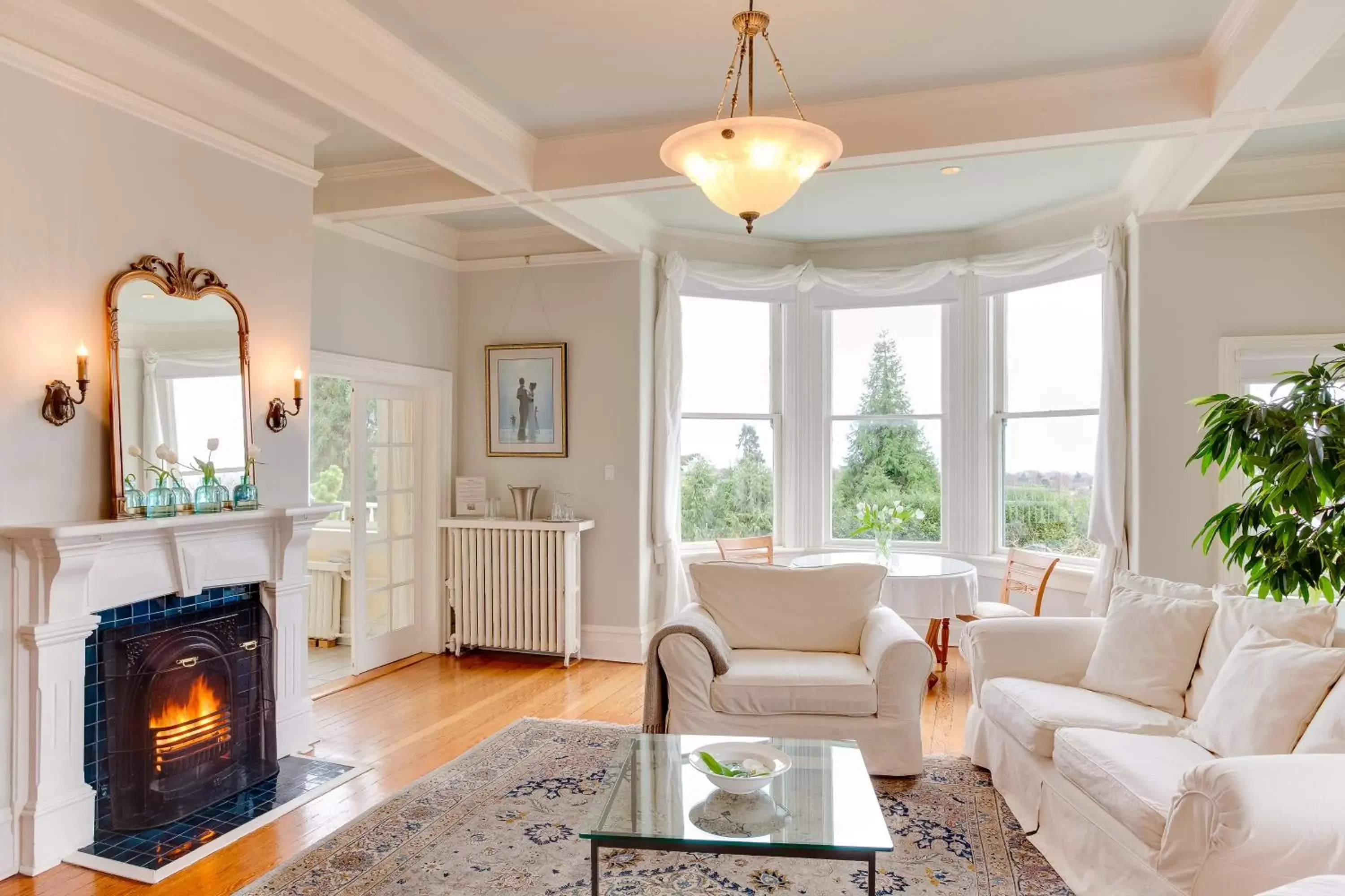 Seating Area in Fairholme Manor Inn