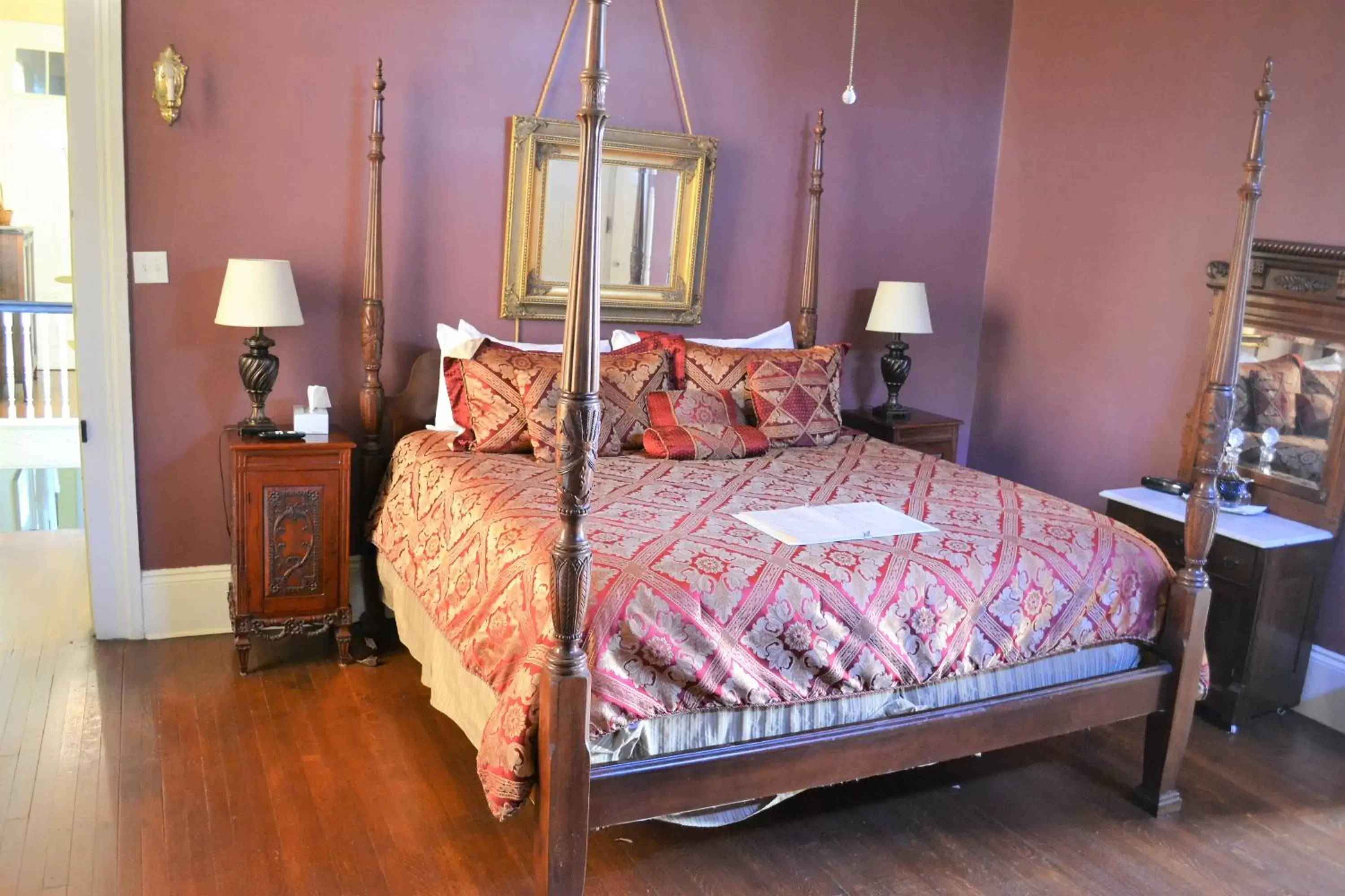 Bedroom, Bed in Edgar Degas House Historic Home and Museum