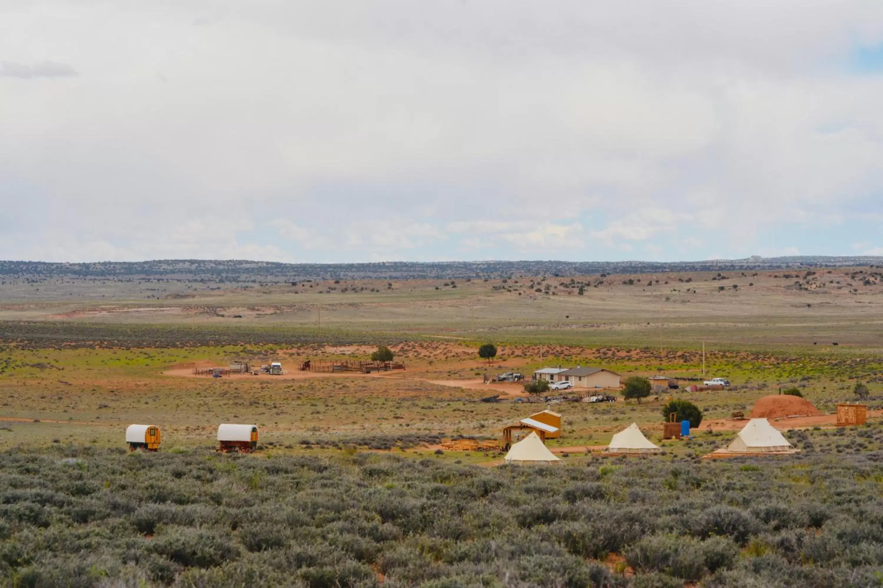 Natural landscape in Shash Dine' EcoRetreat