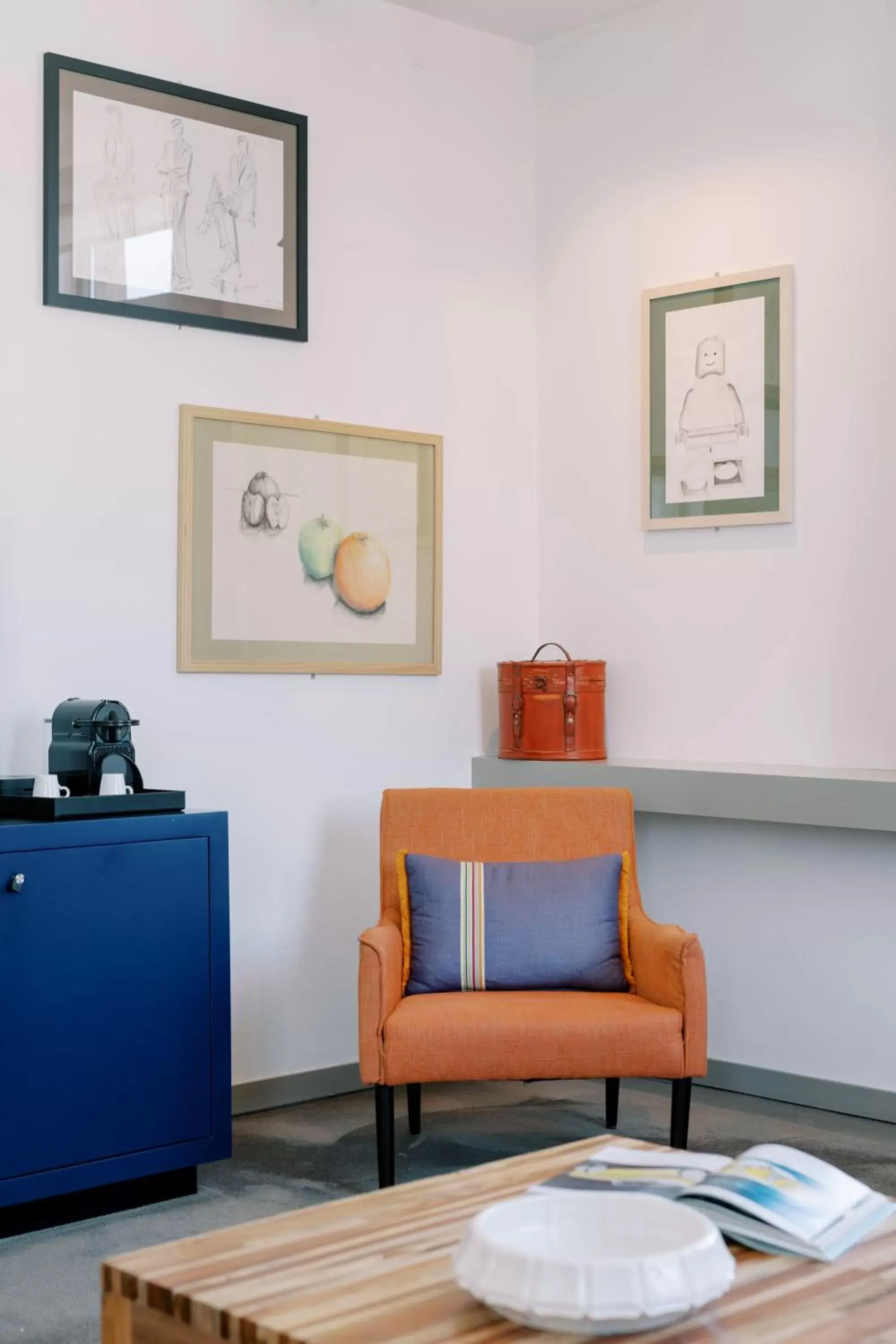 Living room, Seating Area in The Editory Artist Baixa Porto Hotel