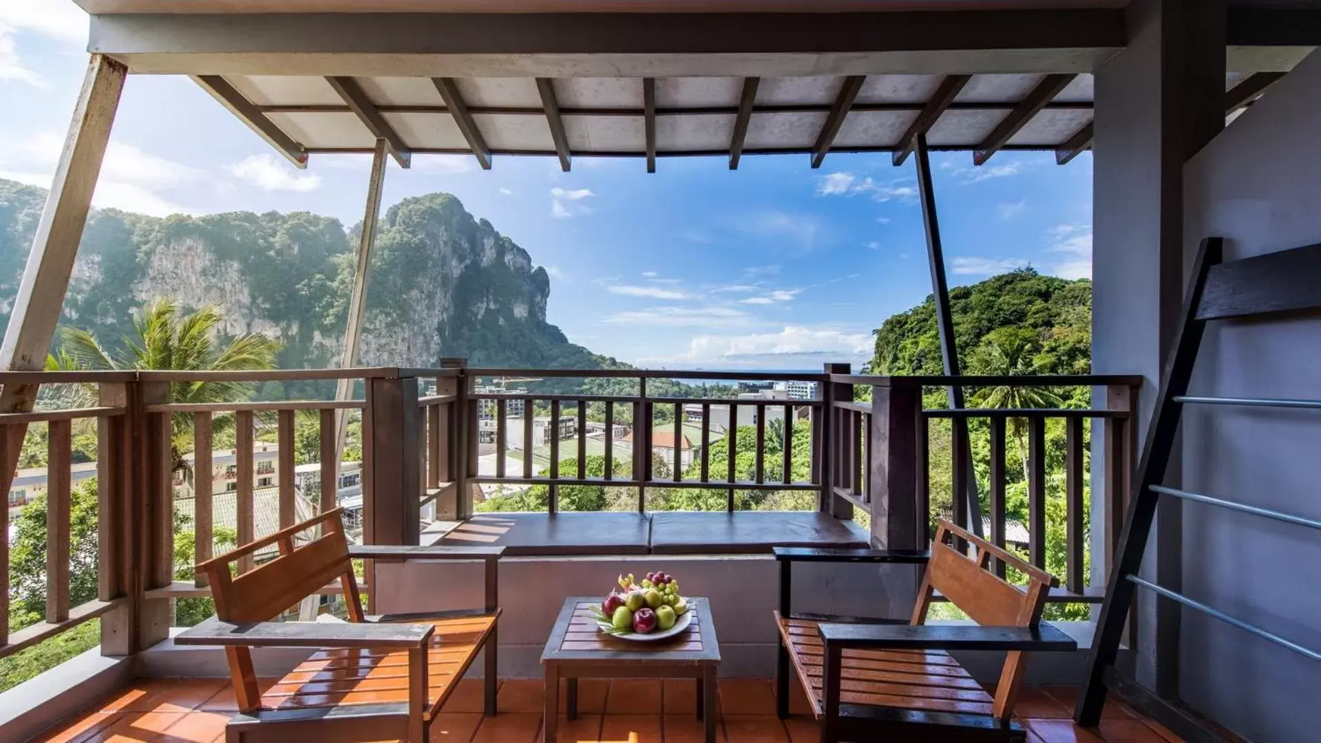 Balcony/Terrace, Mountain View in Krabi Chada Resort - SHA Plus