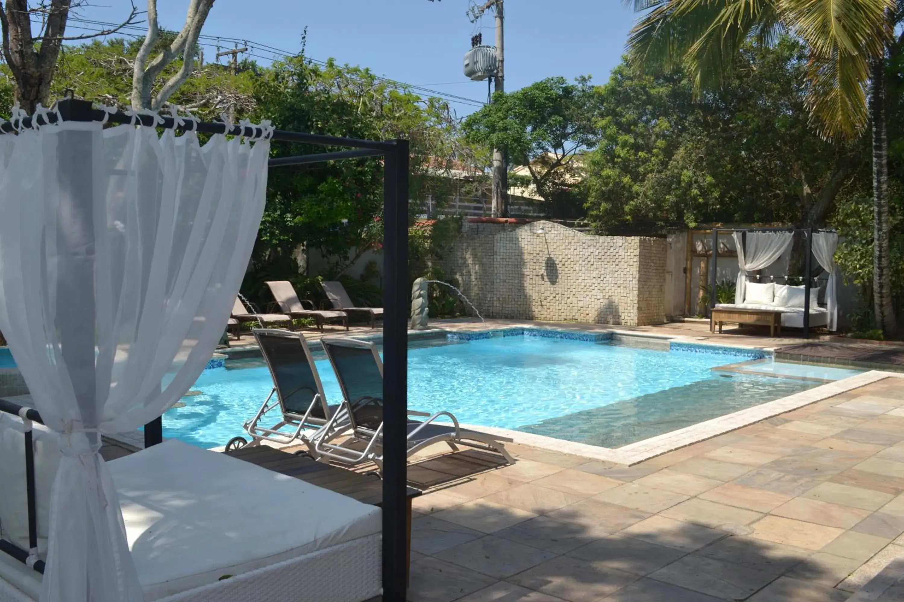 Swimming Pool in Pousada Blue Marlin