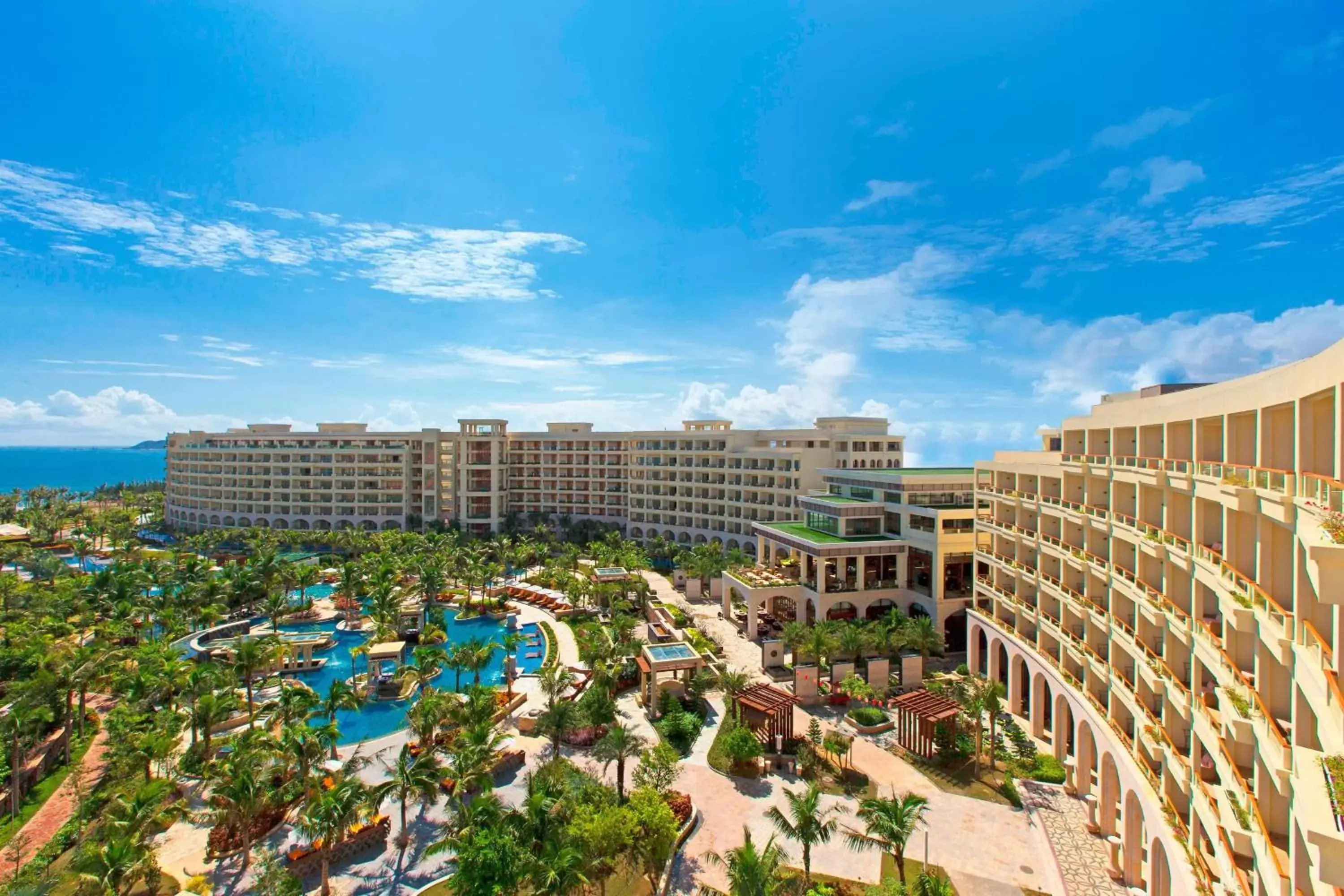 Property building, Bird's-eye View in Sheraton Sanya Haitang Bay Resort