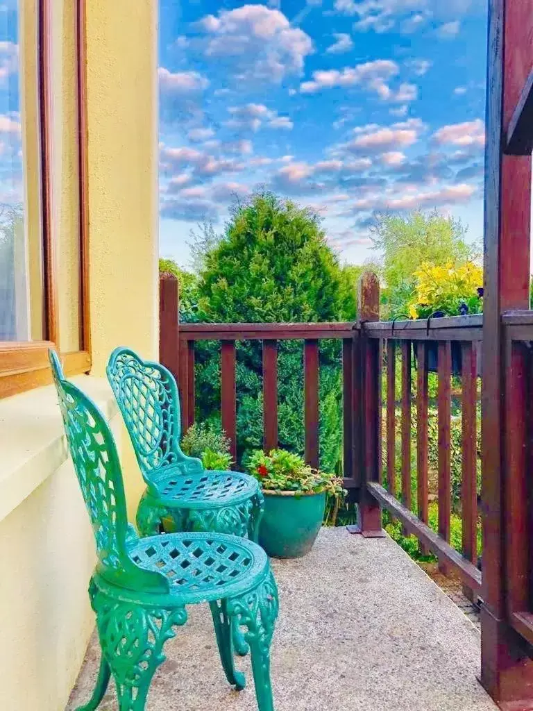 Balcony/Terrace in The Tower House B&B