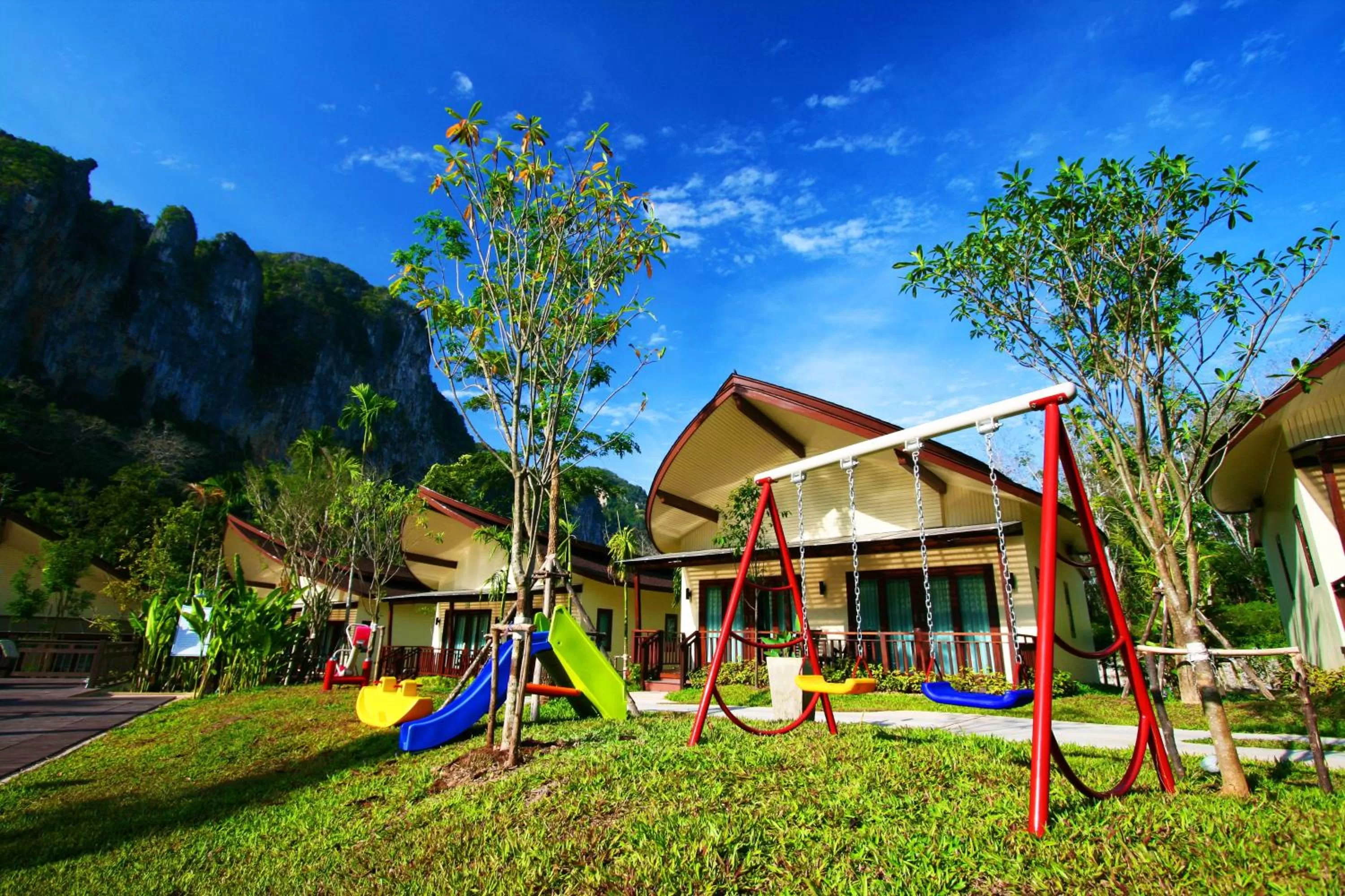 Children play ground in Aonang Phu Petra Resort, Krabi - SHA Plus
