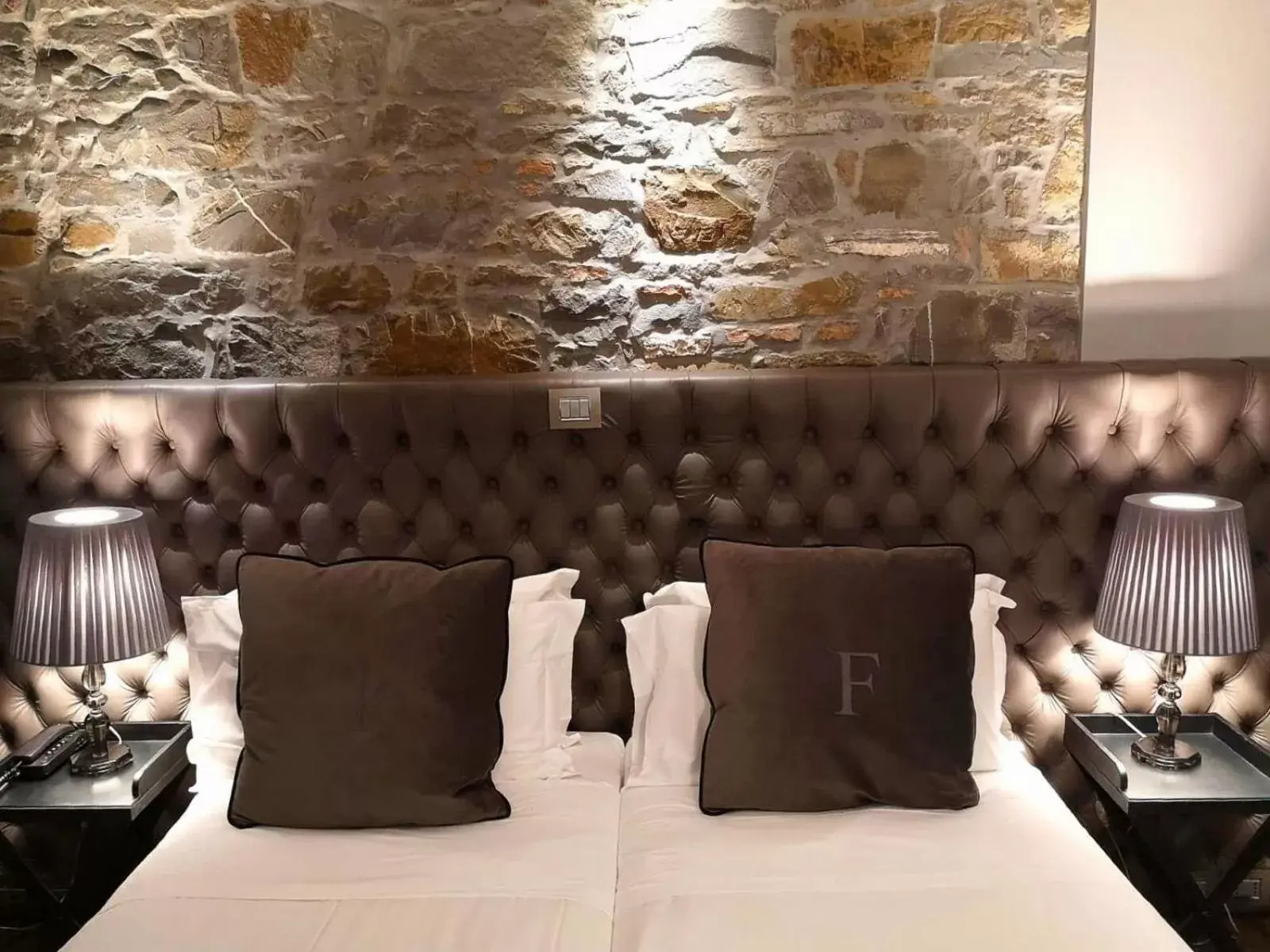 Bed in Forvm boutique Hotel