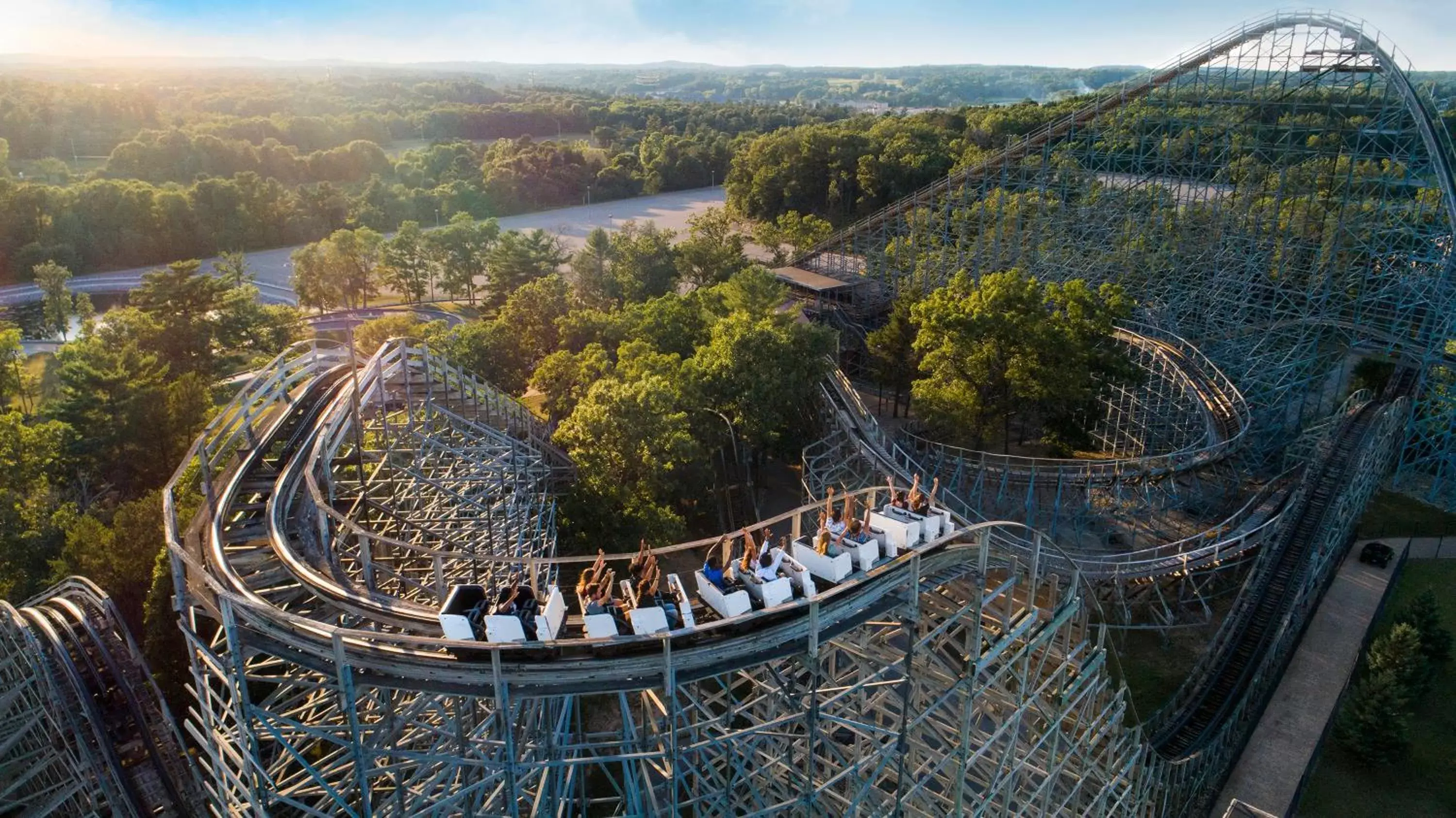 Bird's eye view, Bird's-eye View in MT. OLYMPUS WATER PARK AND THEME PARK RESORT