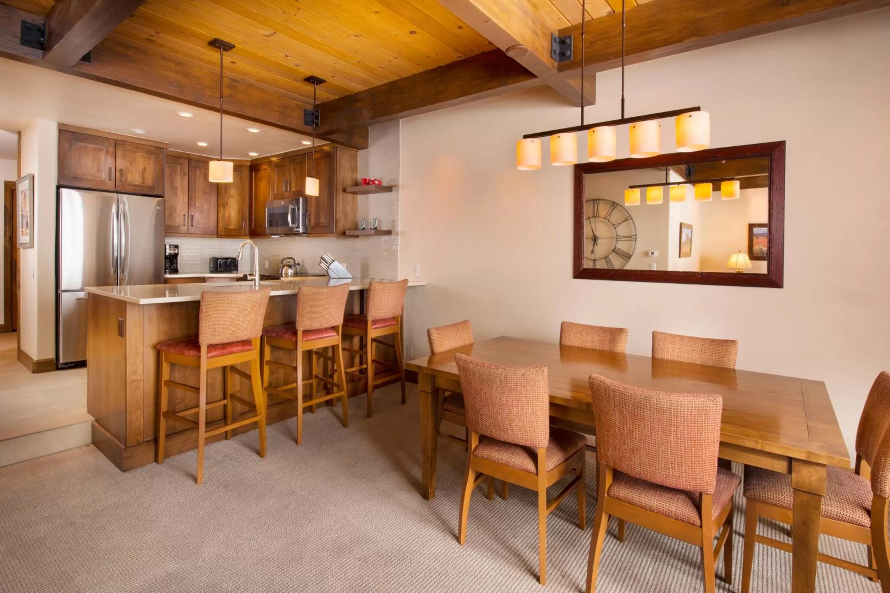 Dining area in The Gant