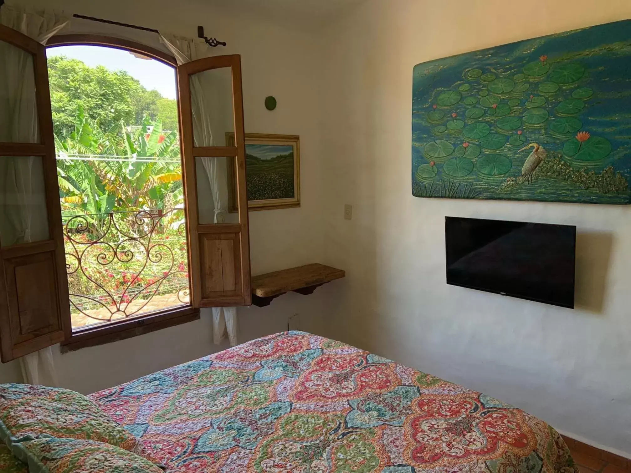 Bedroom, Bed in Casa Miguel Arcangel