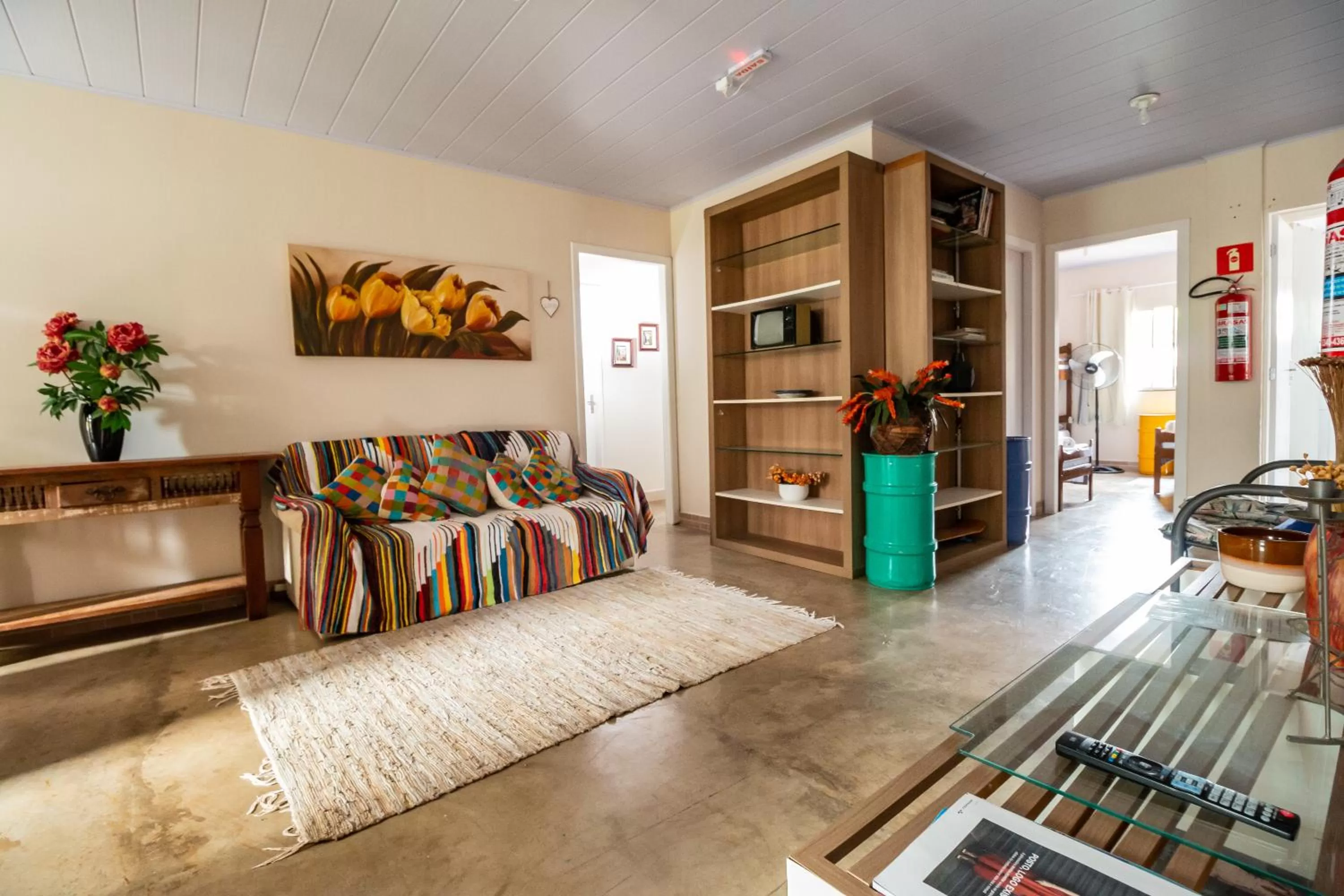 Living room in A Casa Morro do Moreno