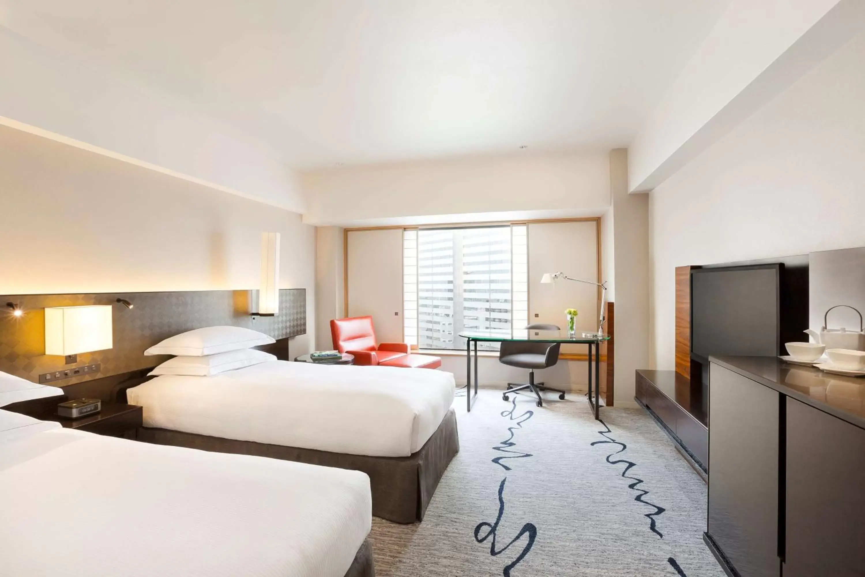Bedroom in Hilton Tokyo Hotel