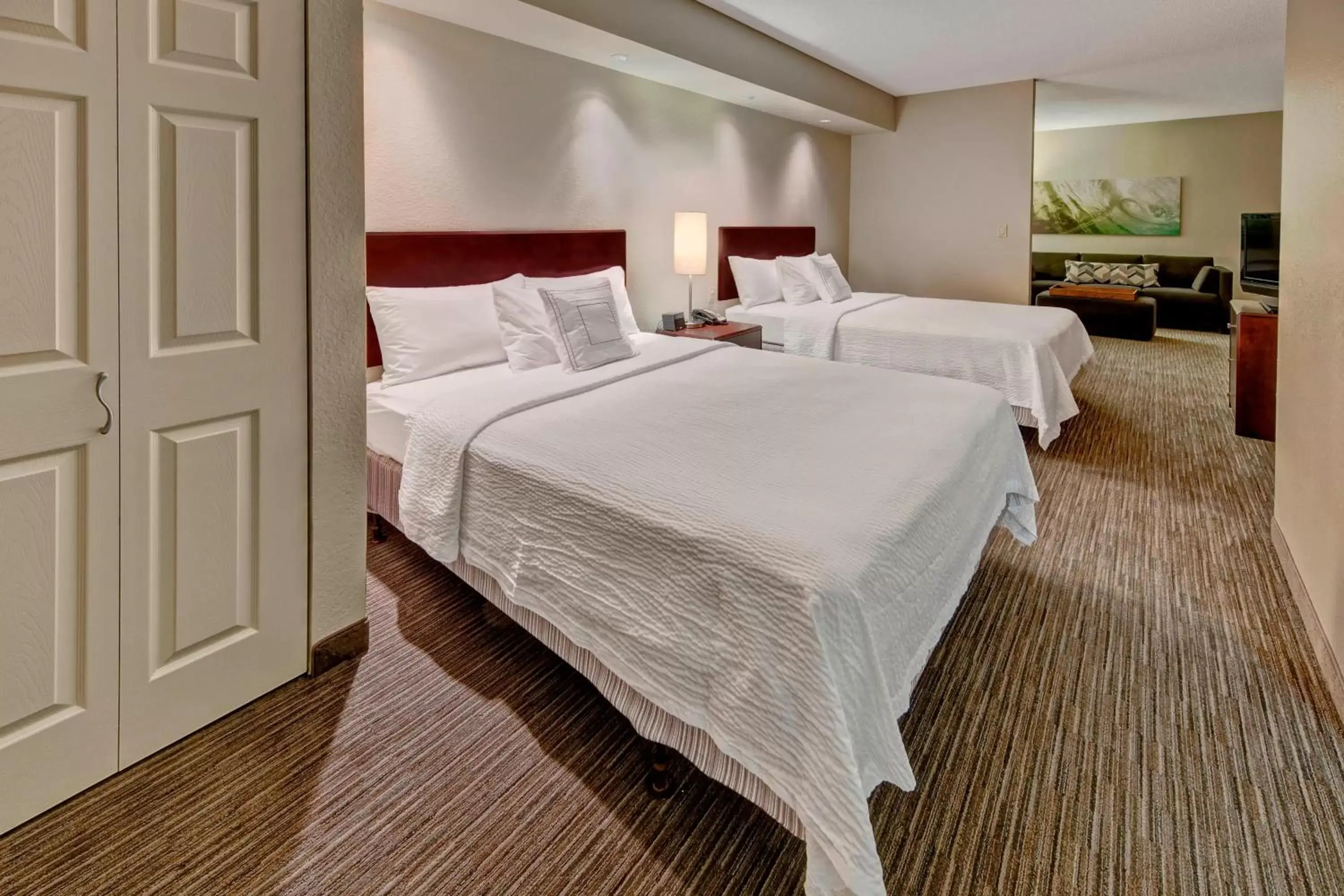 Bedroom, Bed in SpringHill Suites by Marriott Naples
