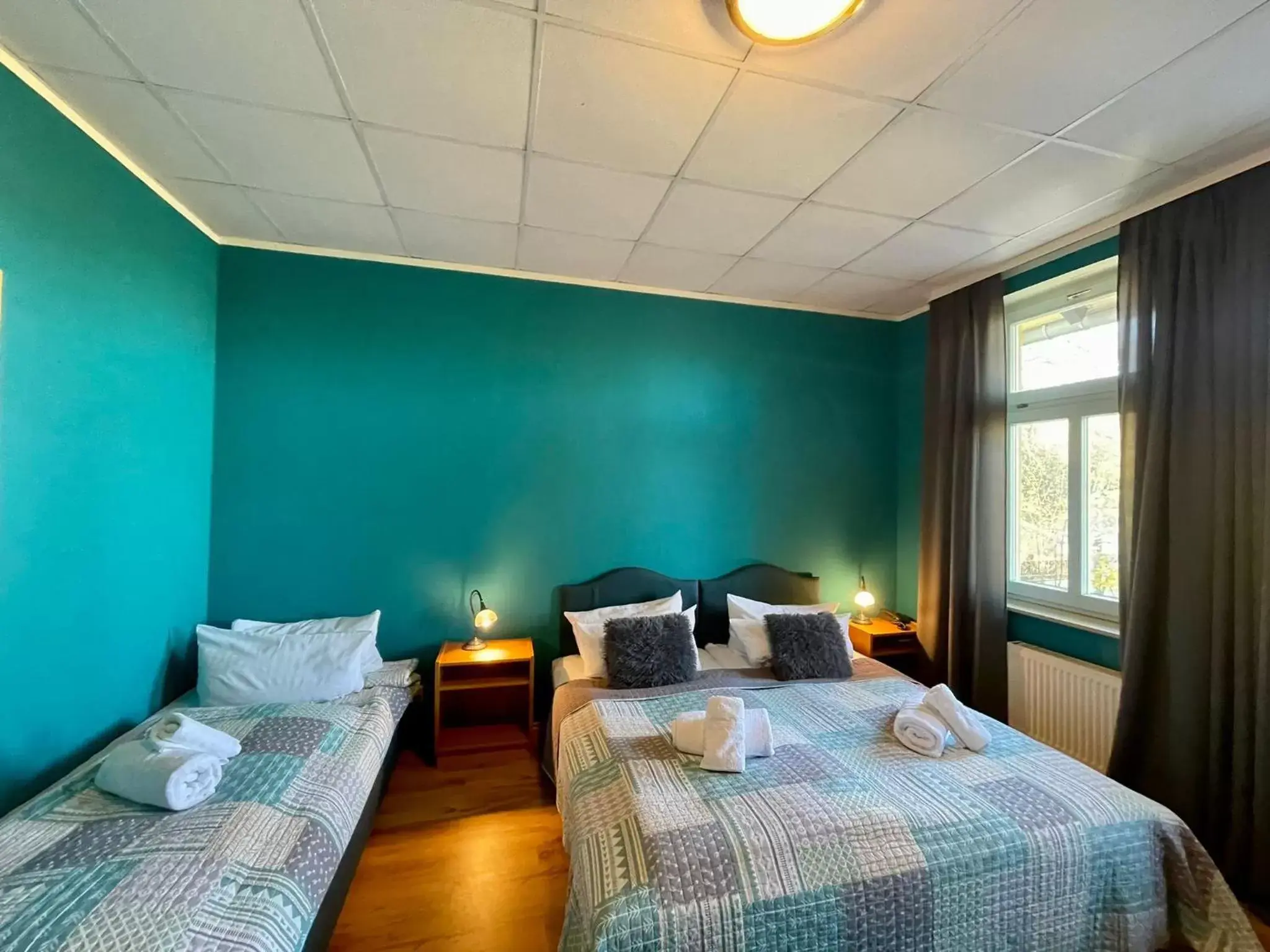 Photo of the whole room, Bed in Parkhotel Waldschlösschen Photo of the whole room, Bed in Parkhotel Waldschlösschen