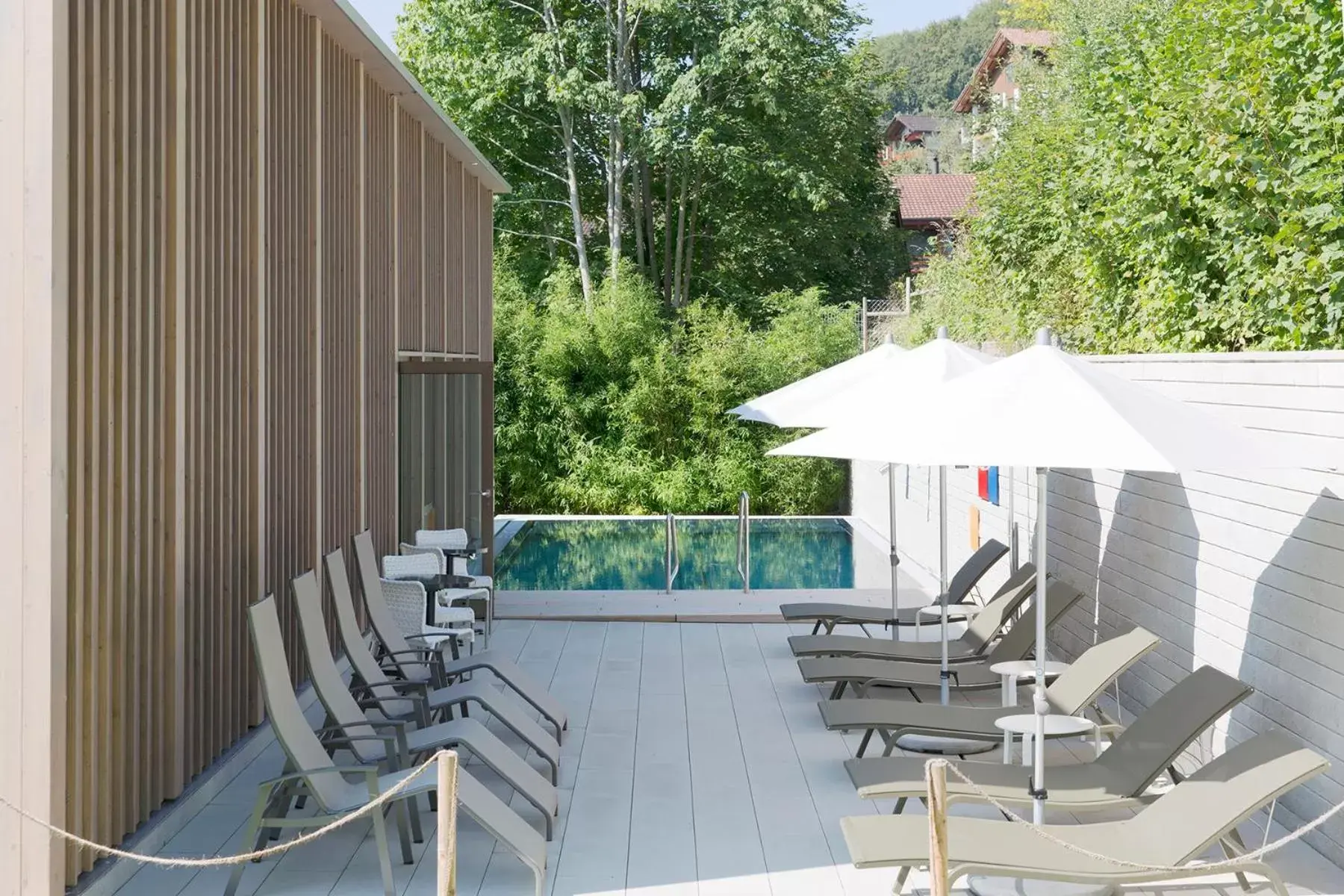 Swimming Pool in Seehotel Wilerbad Spa & Seminar