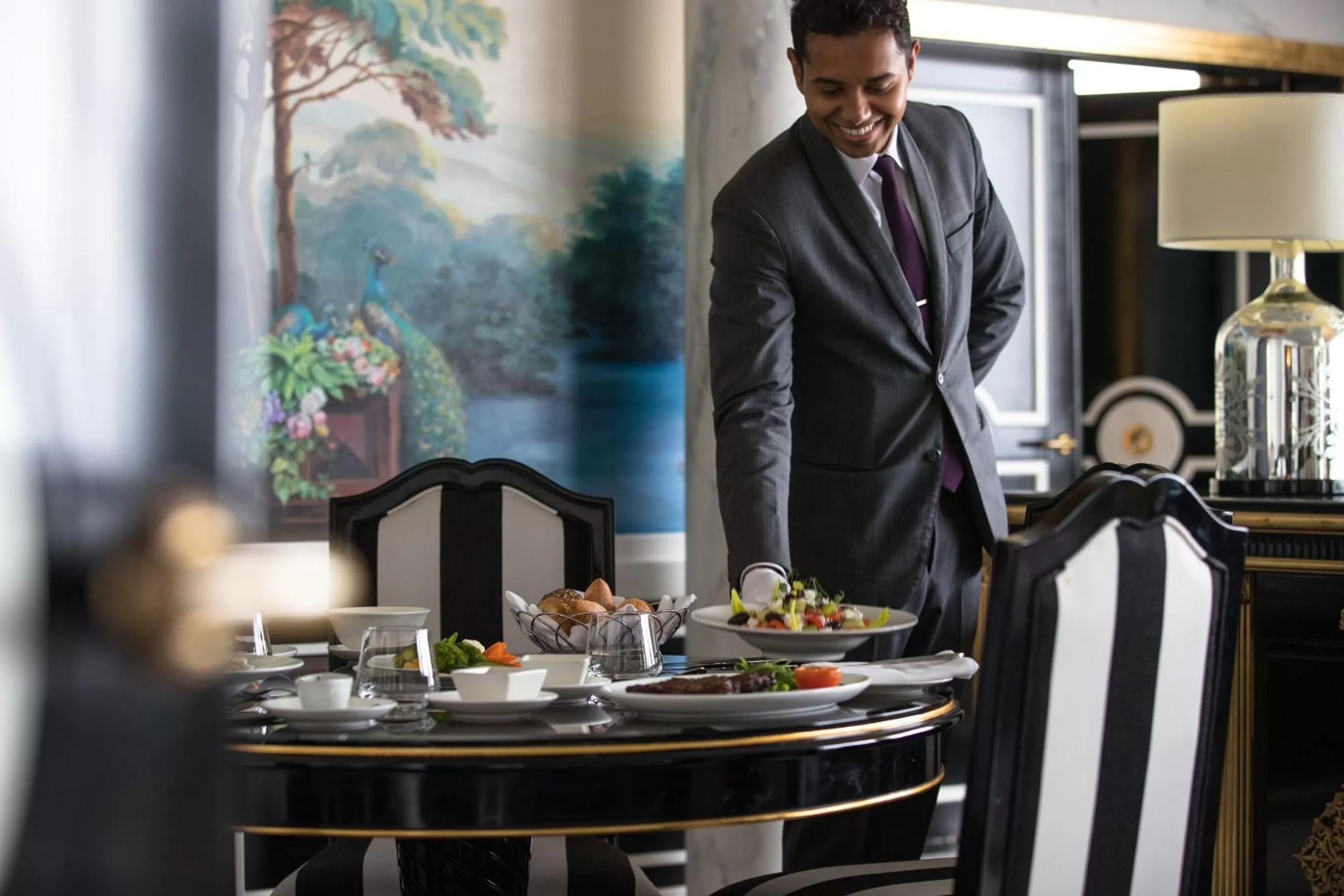 Staff in Jumeirah Emirates Towers