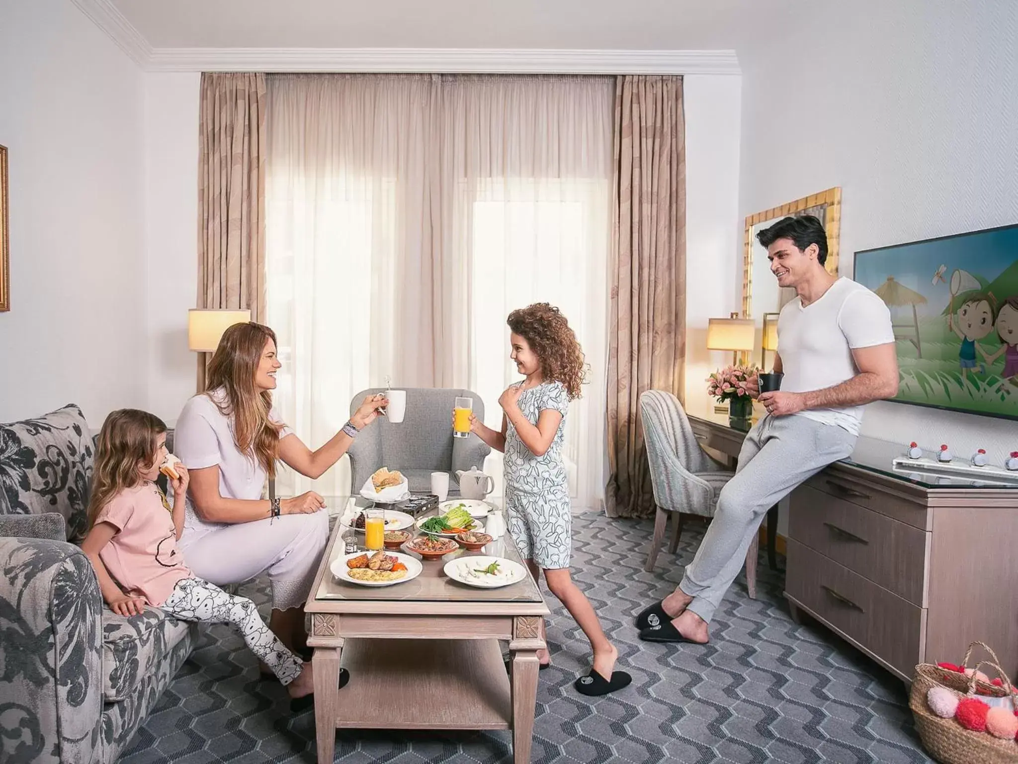 Living room, Family in Gefinor Rotana – Beirut