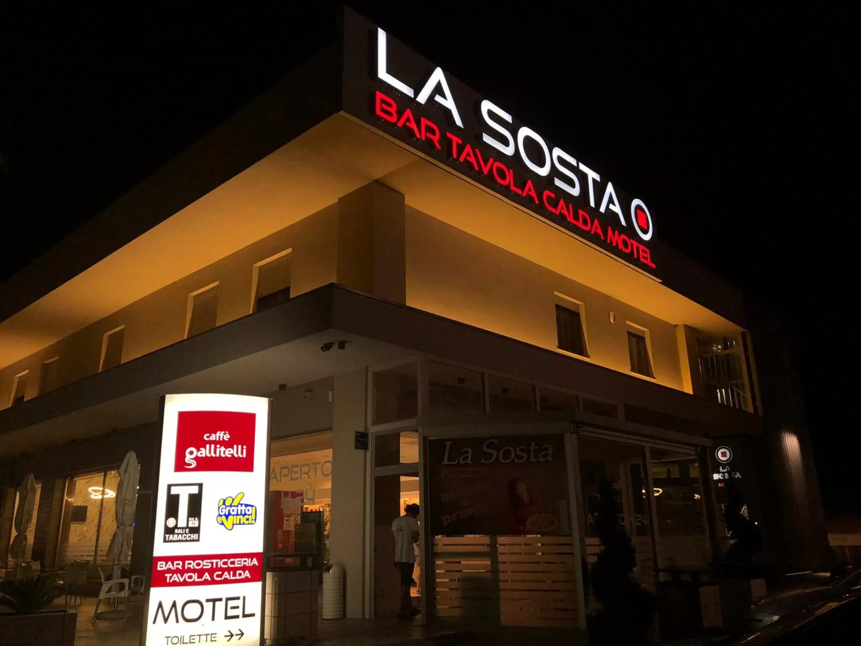 Property logo or sign in La Sosta Motel Tavola Calda