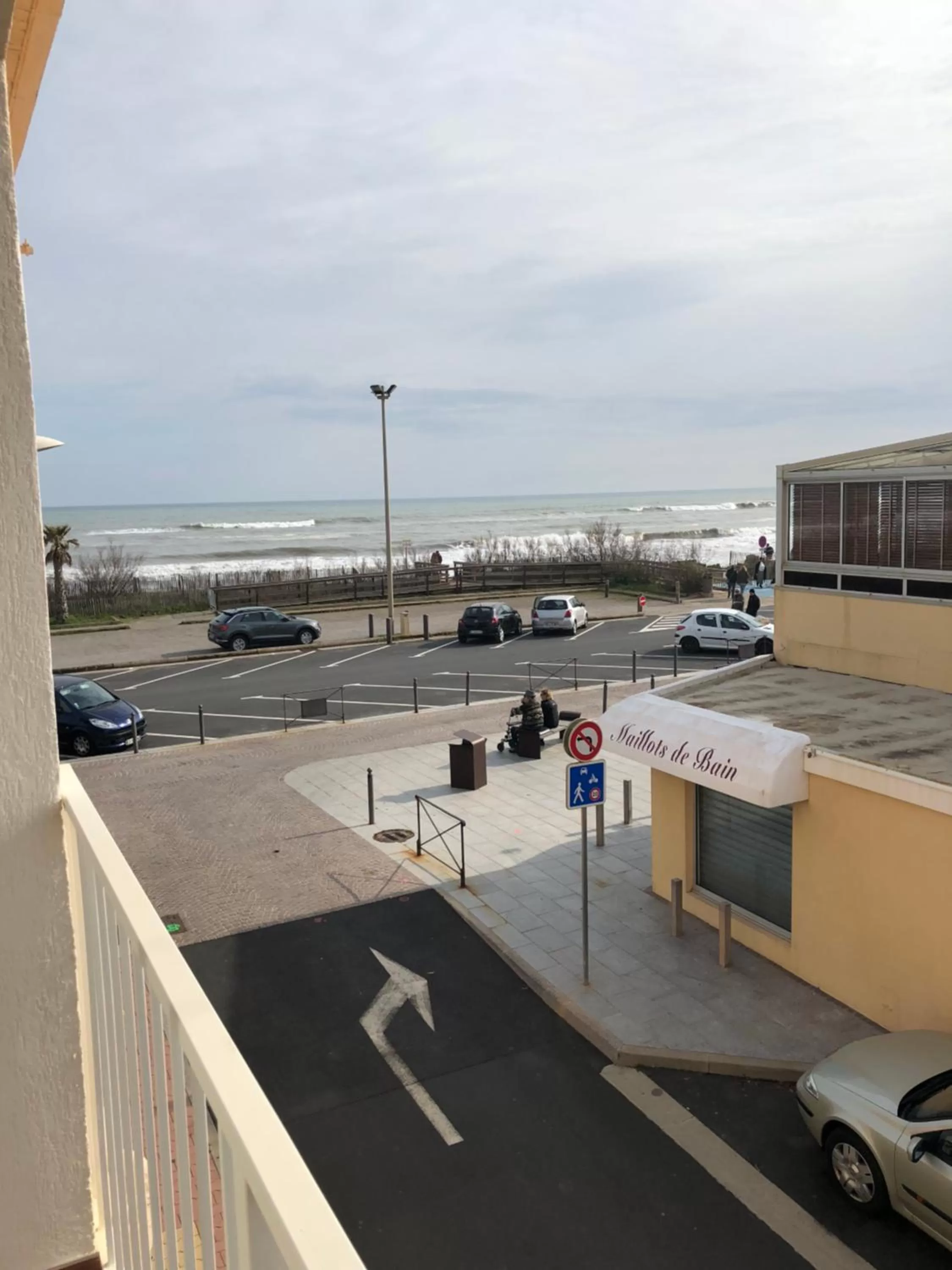 Sea view in Logis Hotel Restaurant le Mirador