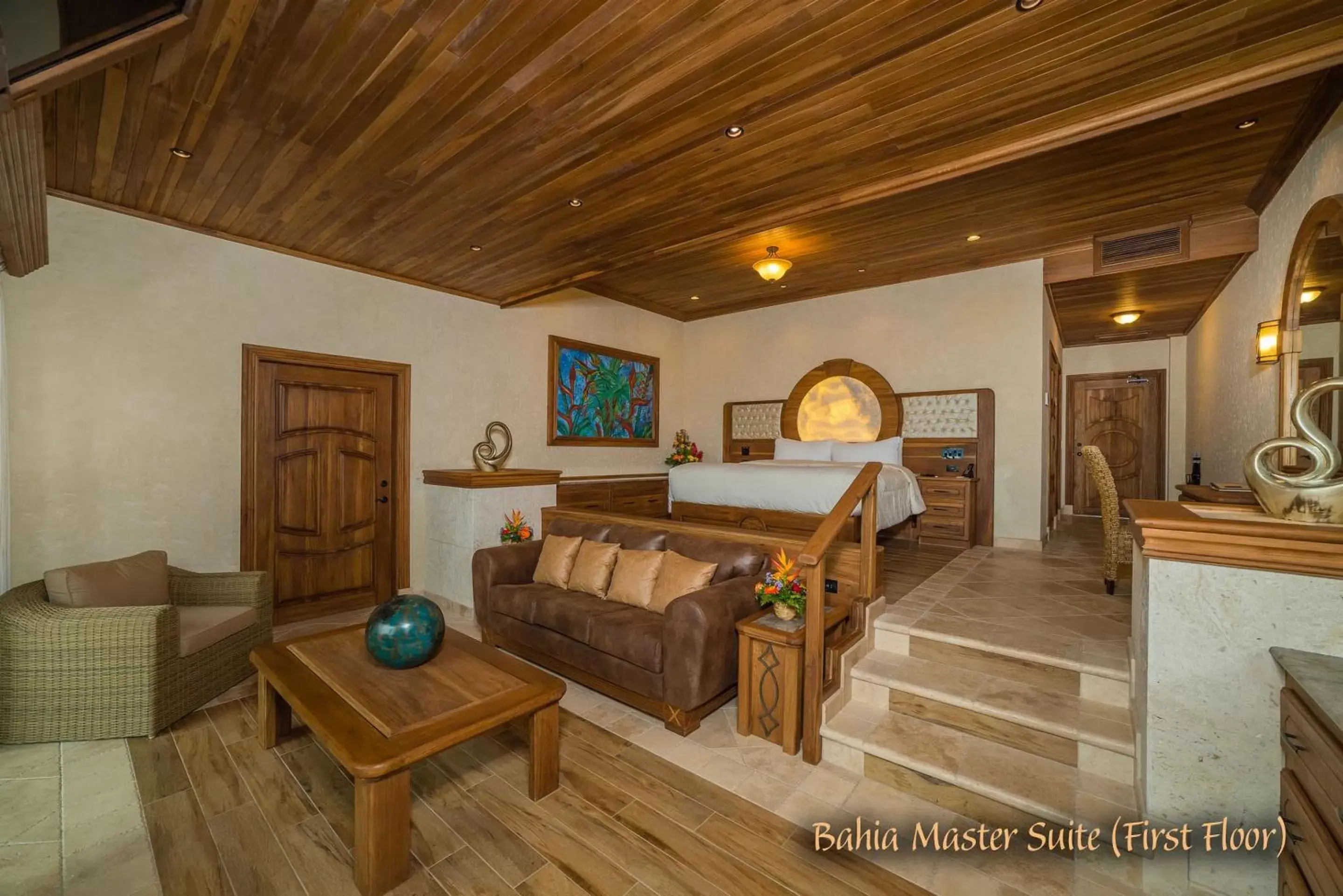 Bed, Seating Area in The Springs Resort & Spa at Arenal