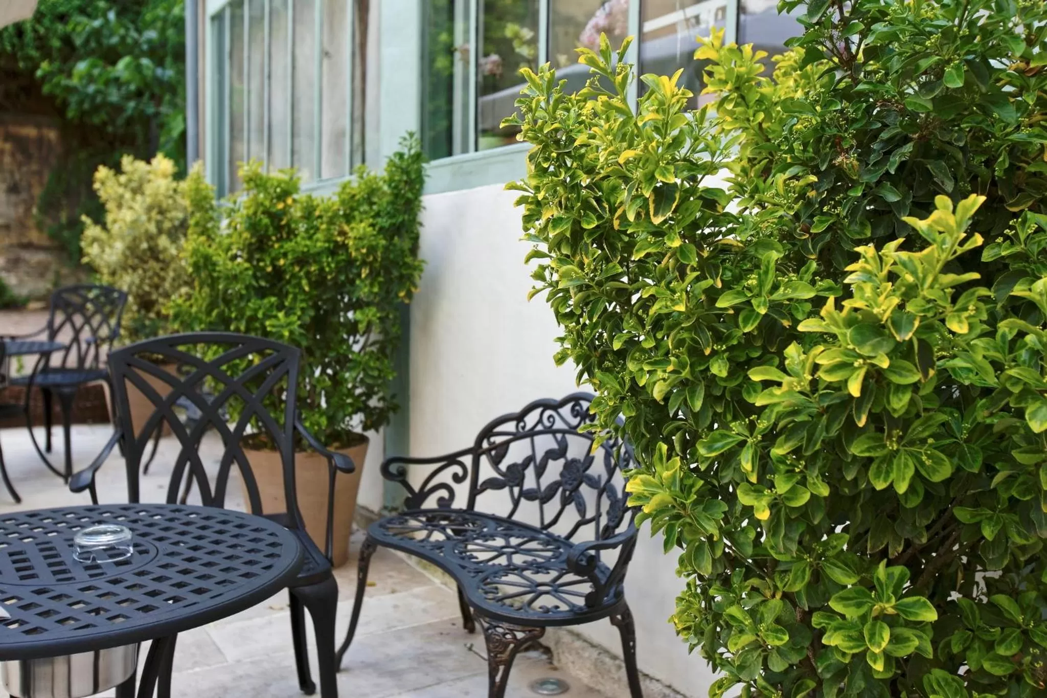Patio in Hotel Saint Georges