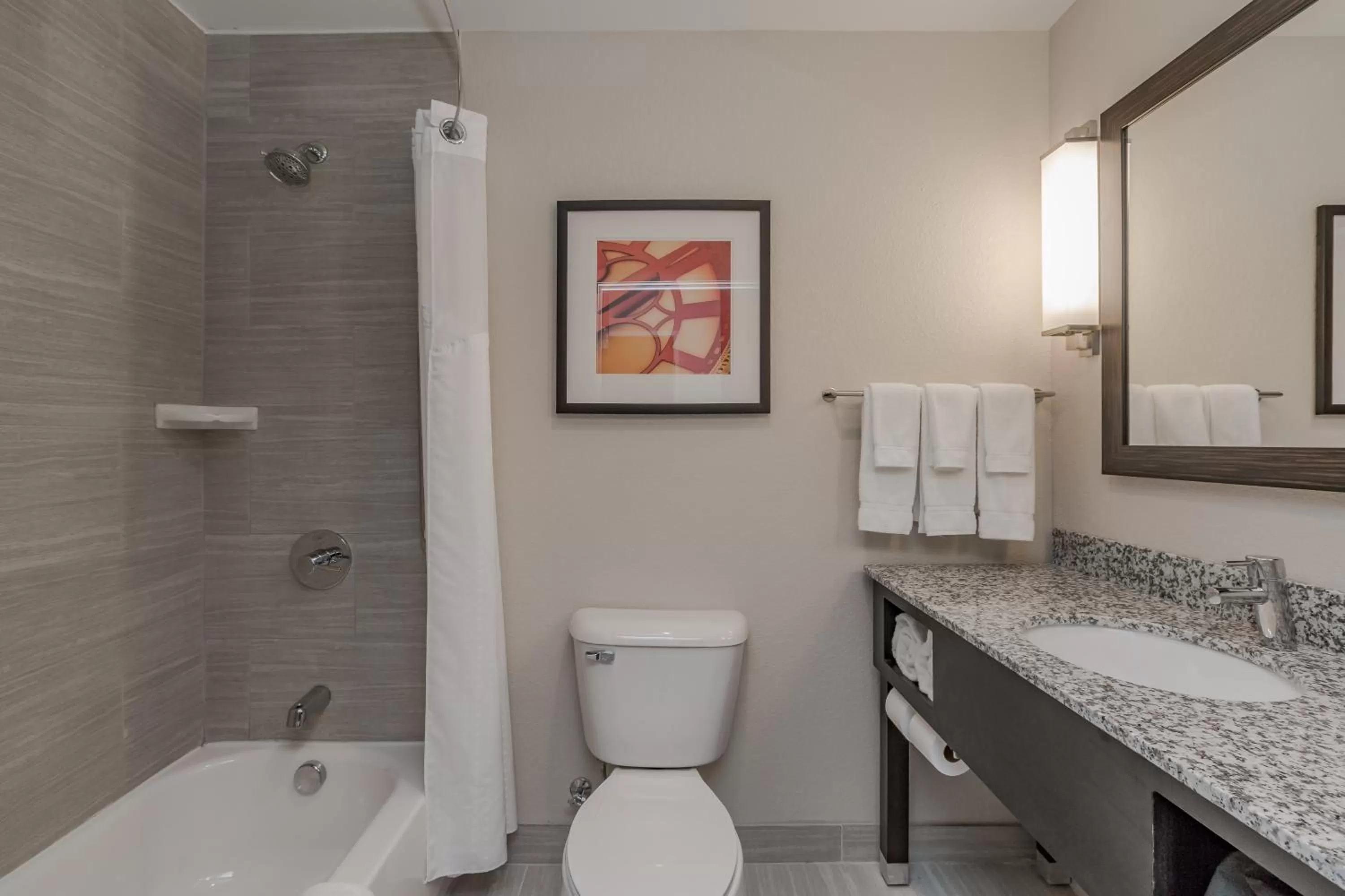 Shower in Holiday Inn Mishawaka by IHG