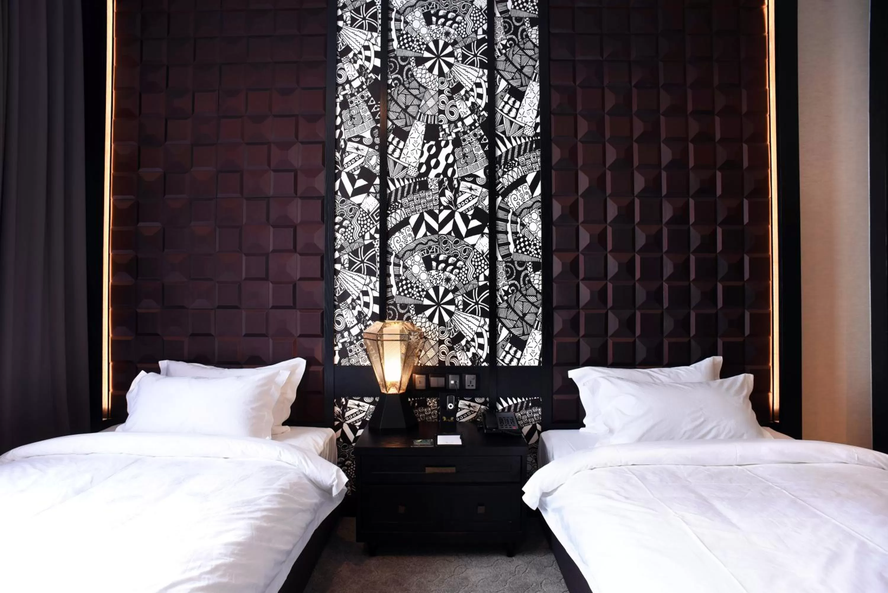 Bed in Vangohh Eminent Hotel & Spa