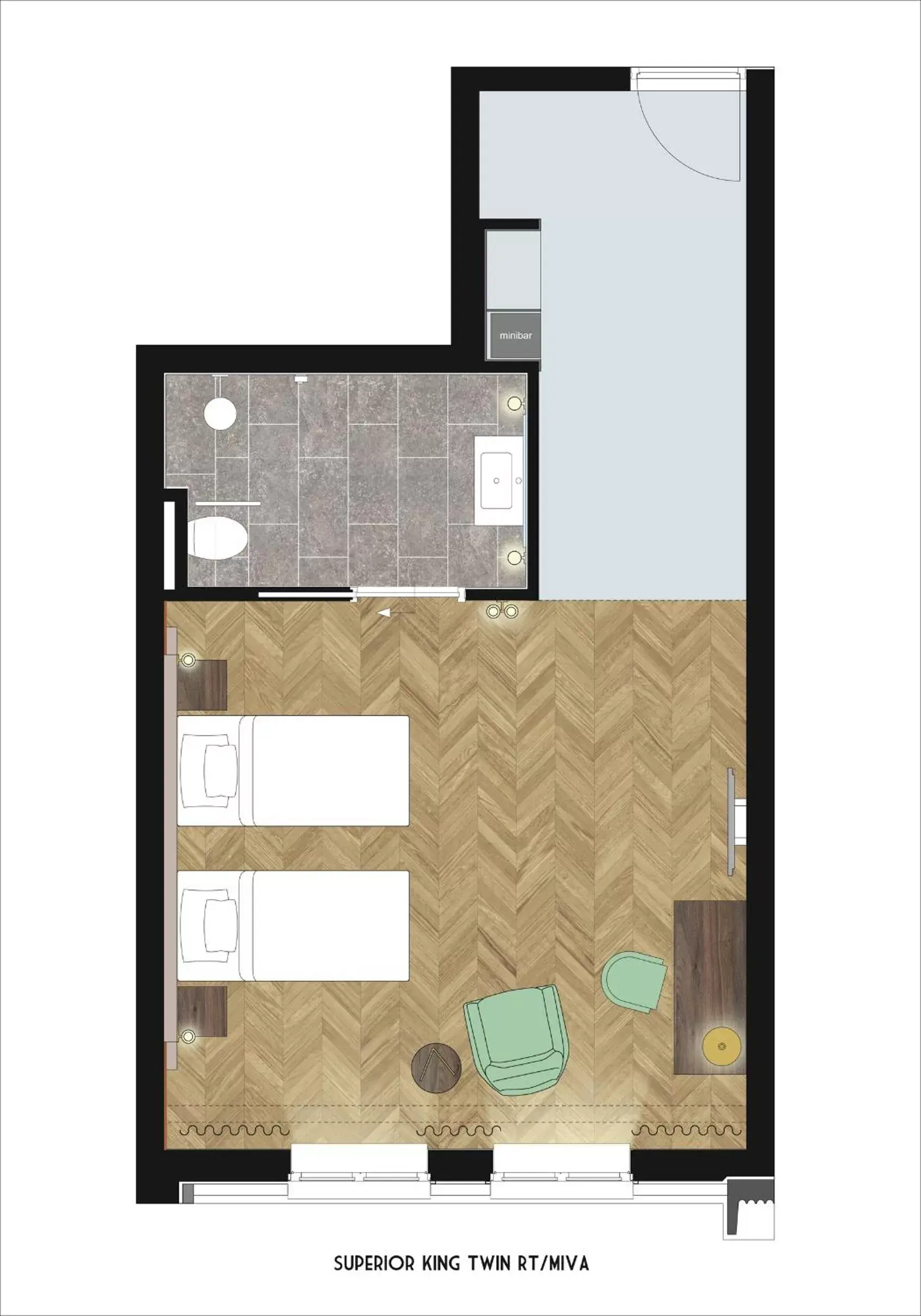 Floor Plan in Grand Hotel Valies