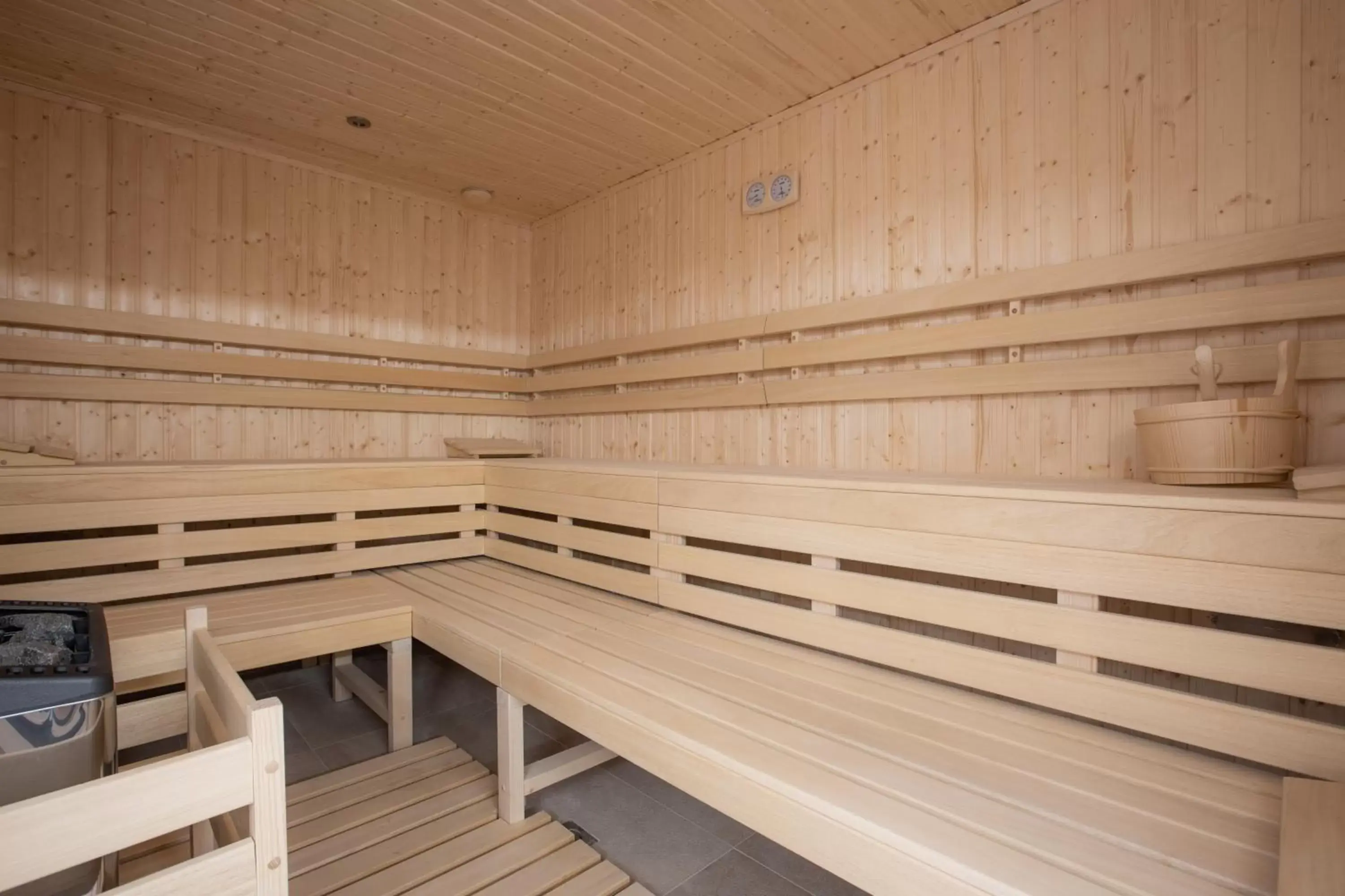 Sauna in Radisson Blu Hotel & Residences