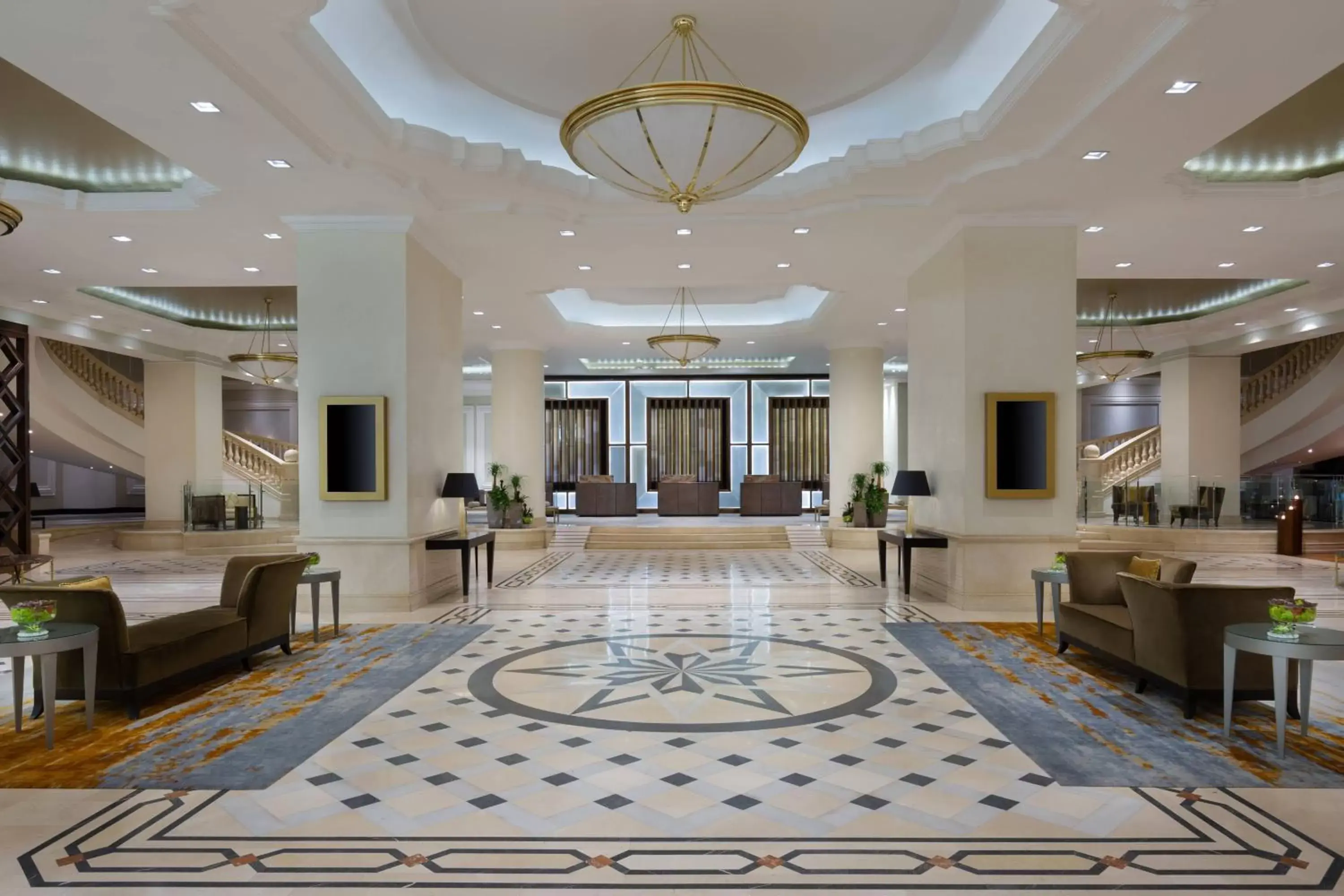 Lobby or reception in JW Marriott Bucharest Grand Hotel