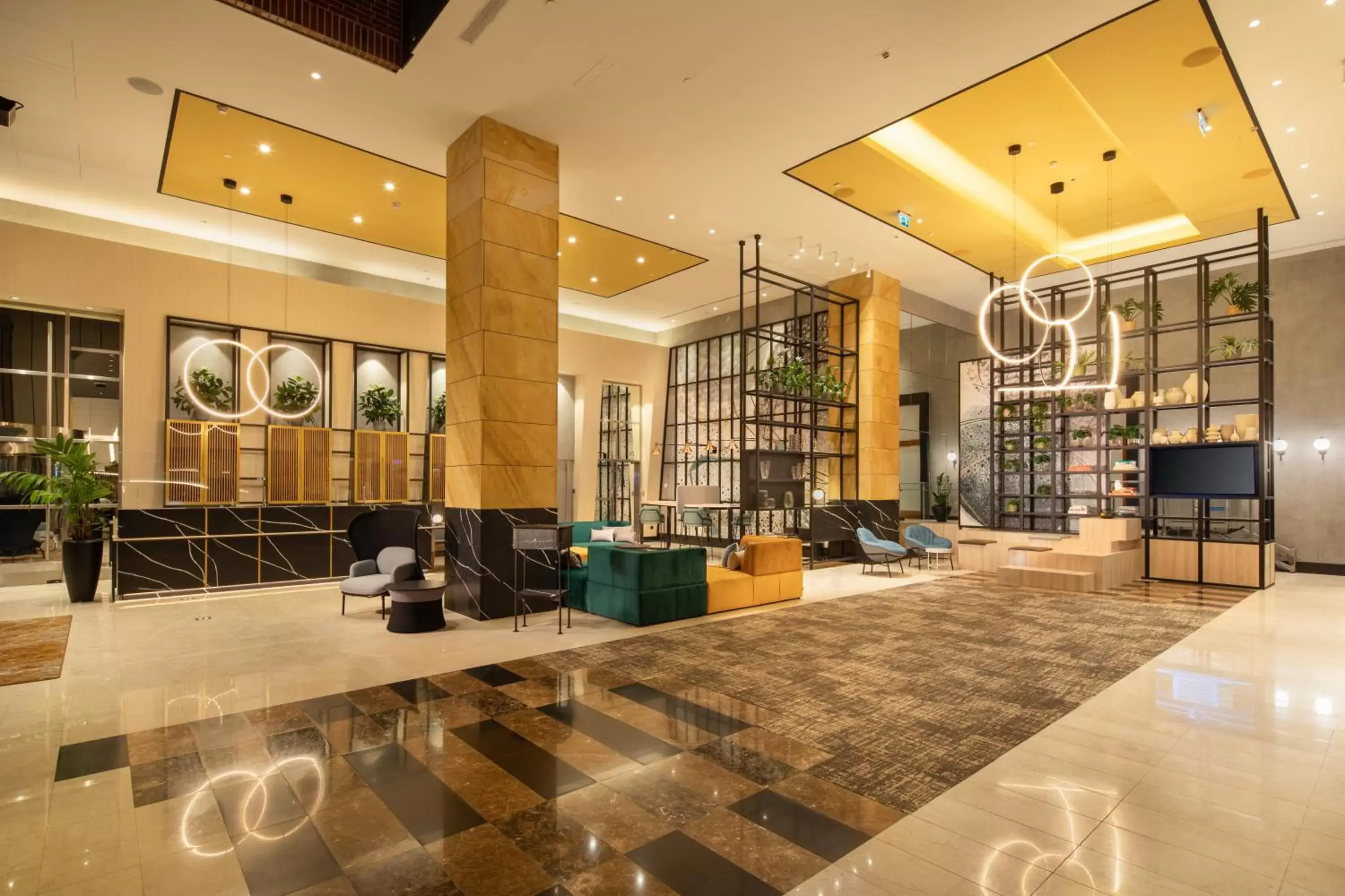 Property building, Lobby/Reception in Crowne Plaza Budapest, an IHG Hotel