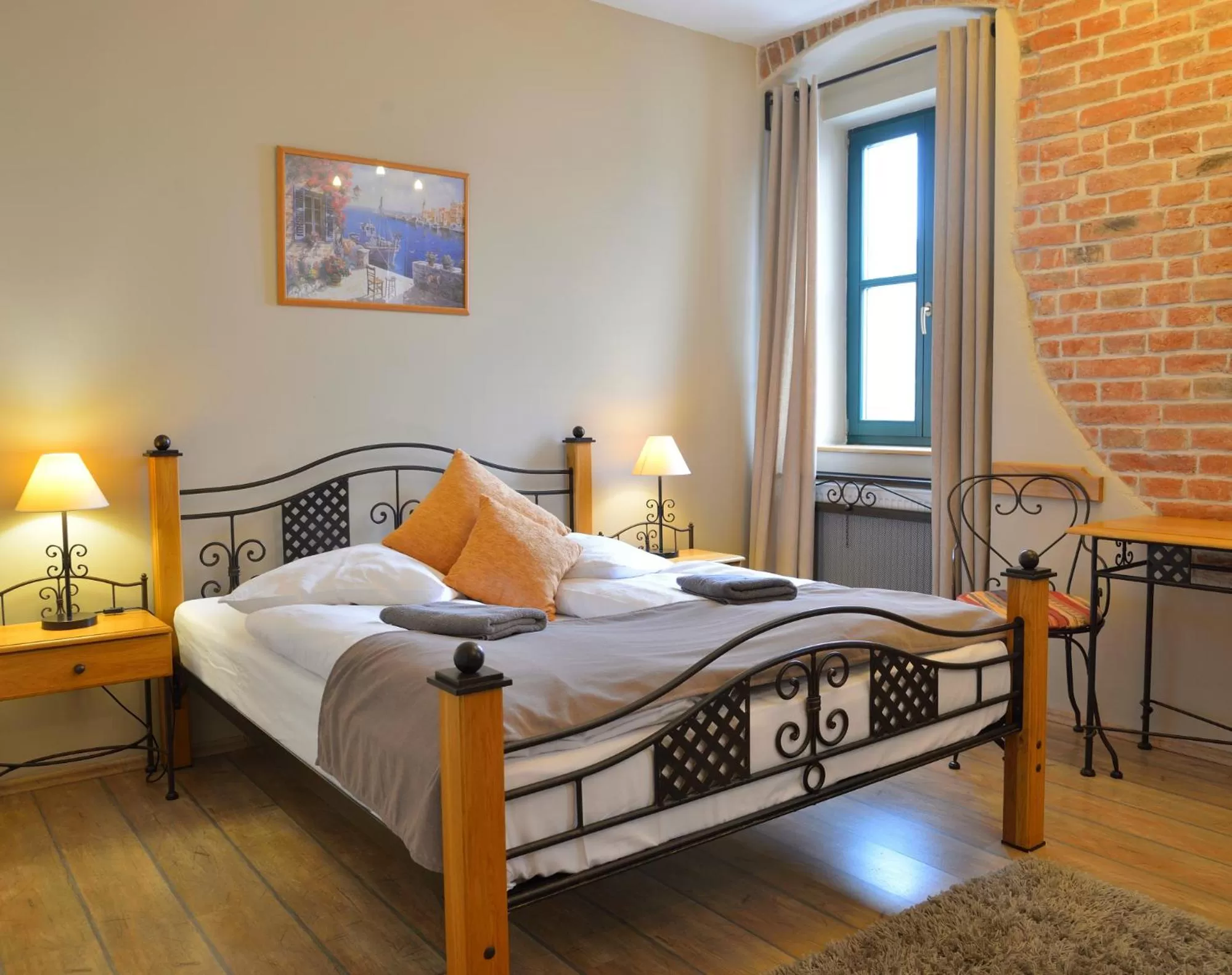 Bed in Hotel Via Ironia