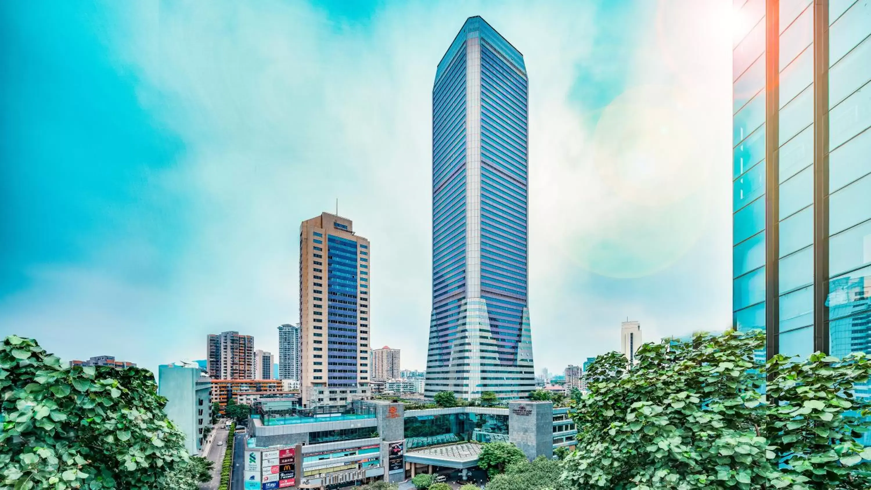 Property building in Crowne Plaza Guangzhou City Centre, an IHG Hotel