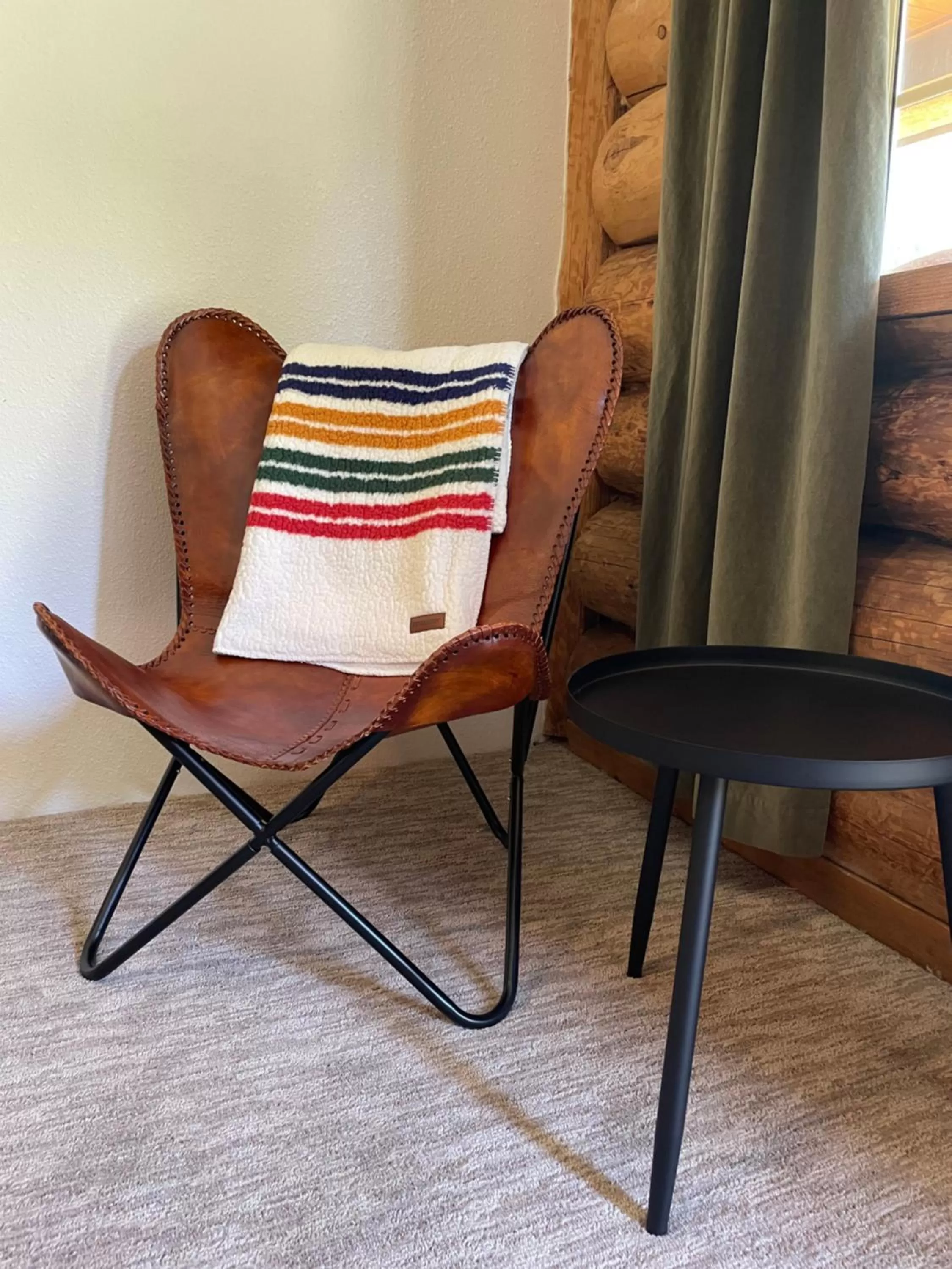 Seating Area in Bear Creek Cabins