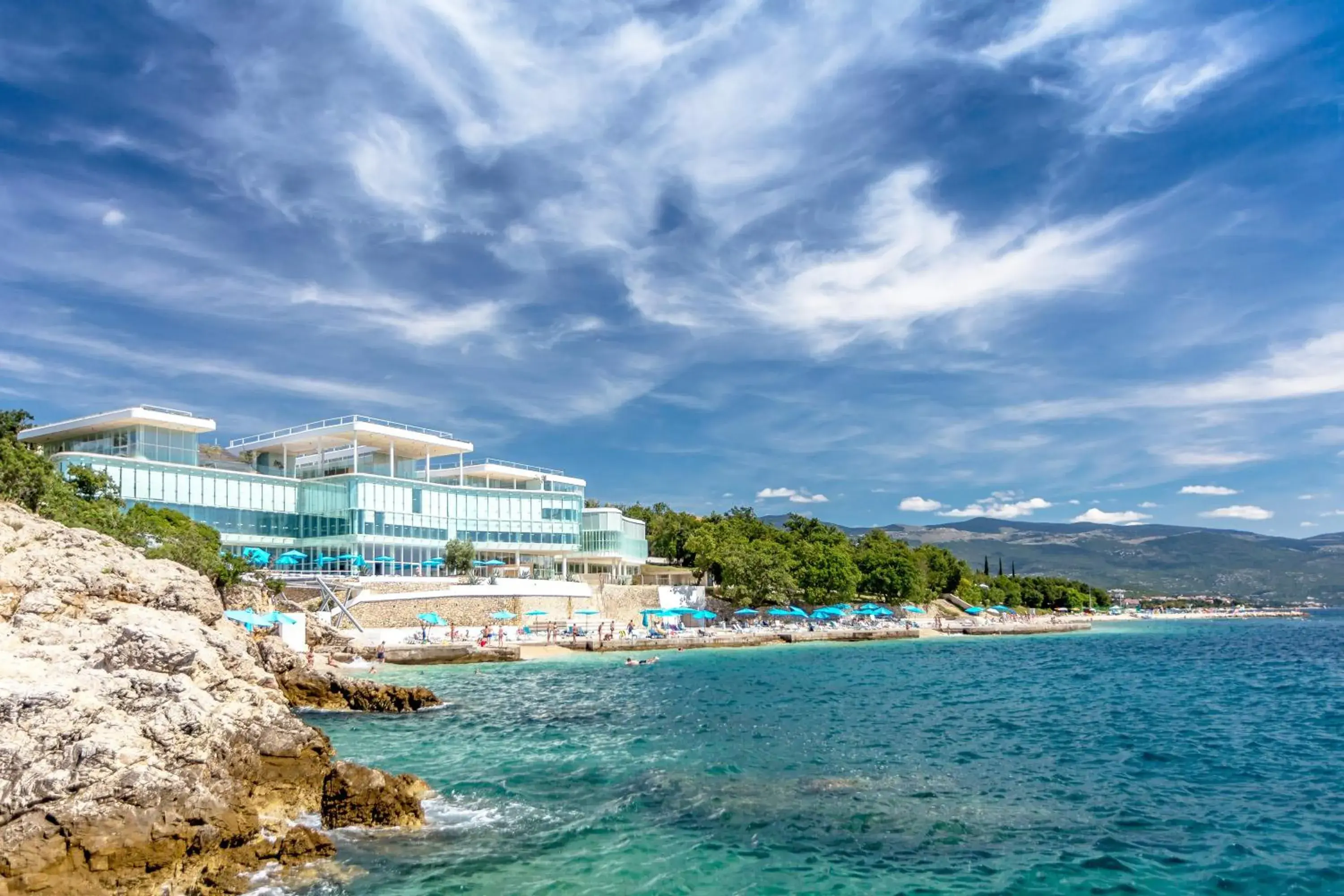 Day, Beach in Wyndham Grand Novi Vinodolski Resort