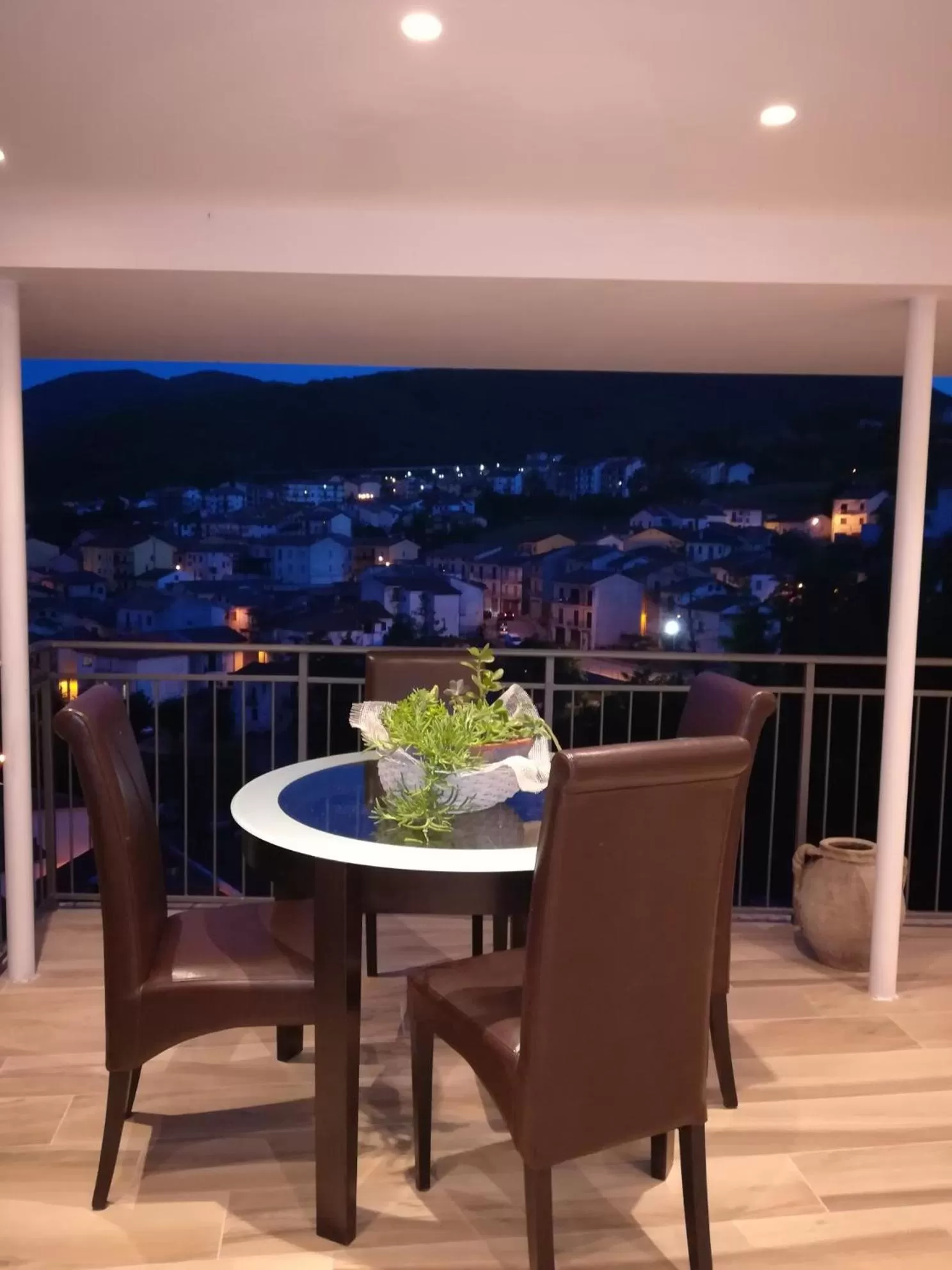 Balcony/Terrace in B&B La Voce del Fiume Dimora storica di Charme