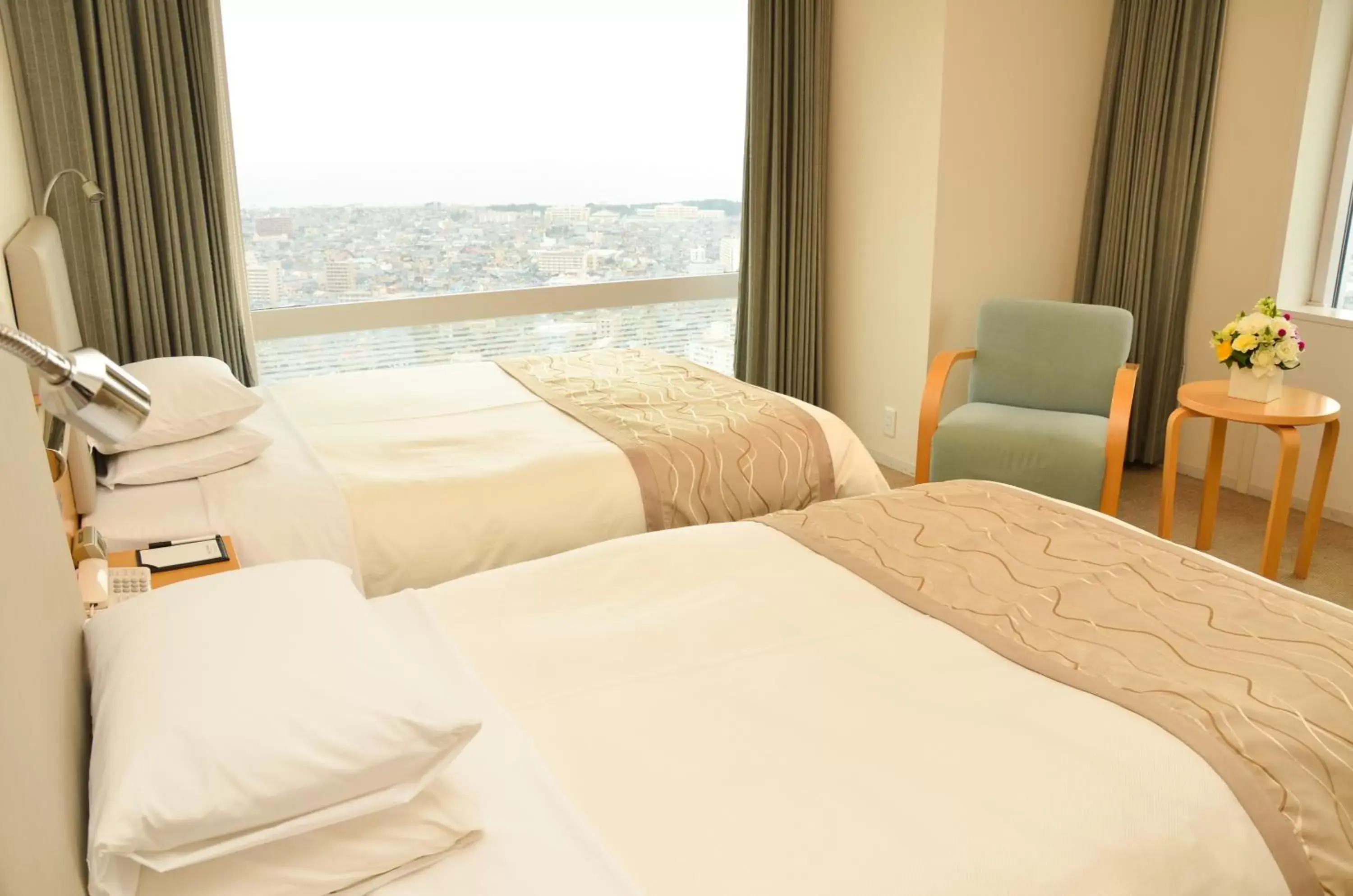 Bedroom, Bed in Hotel Nikko Niigata
