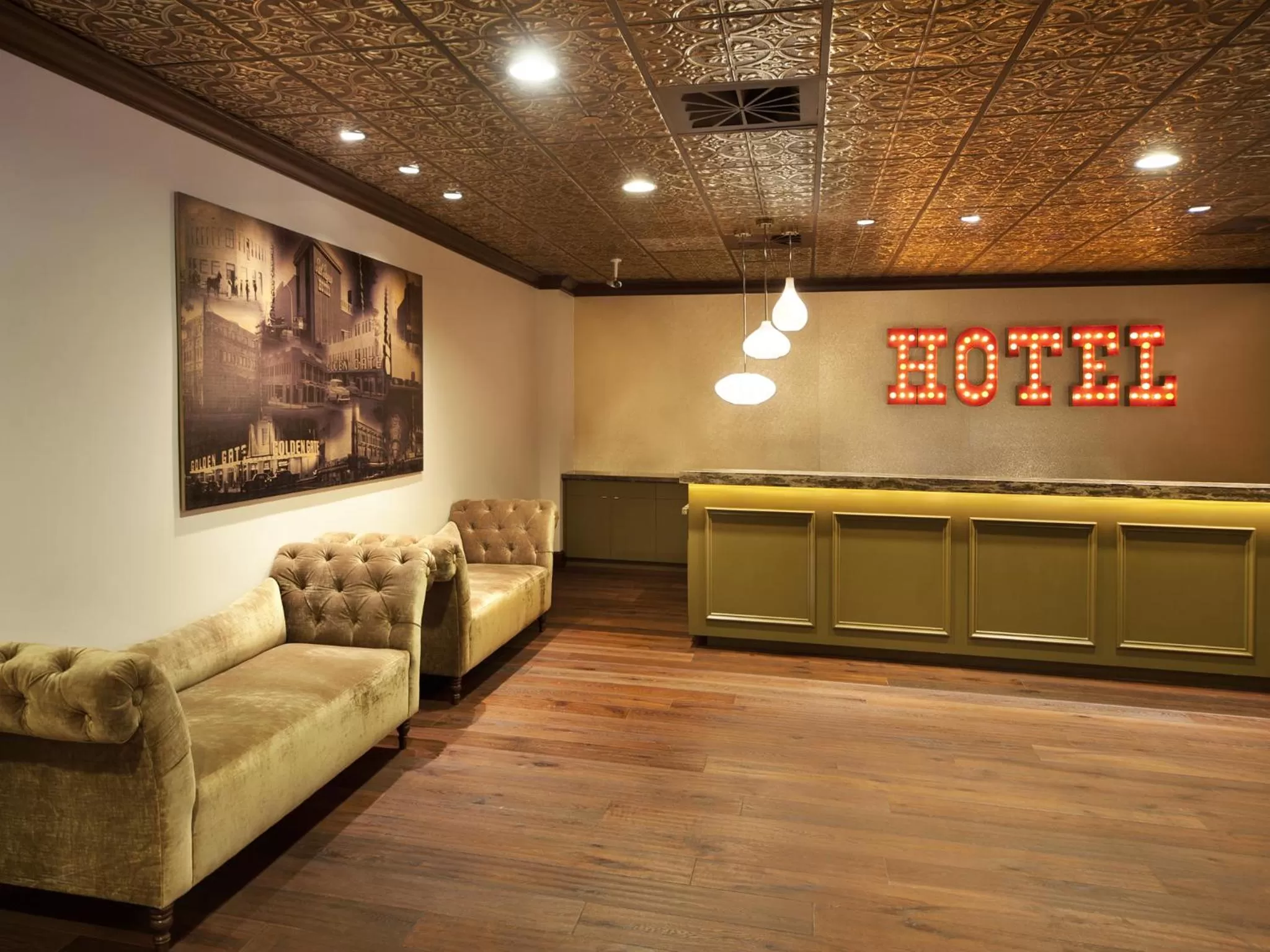 Lobby or reception in Golden Gate Casino Hotel