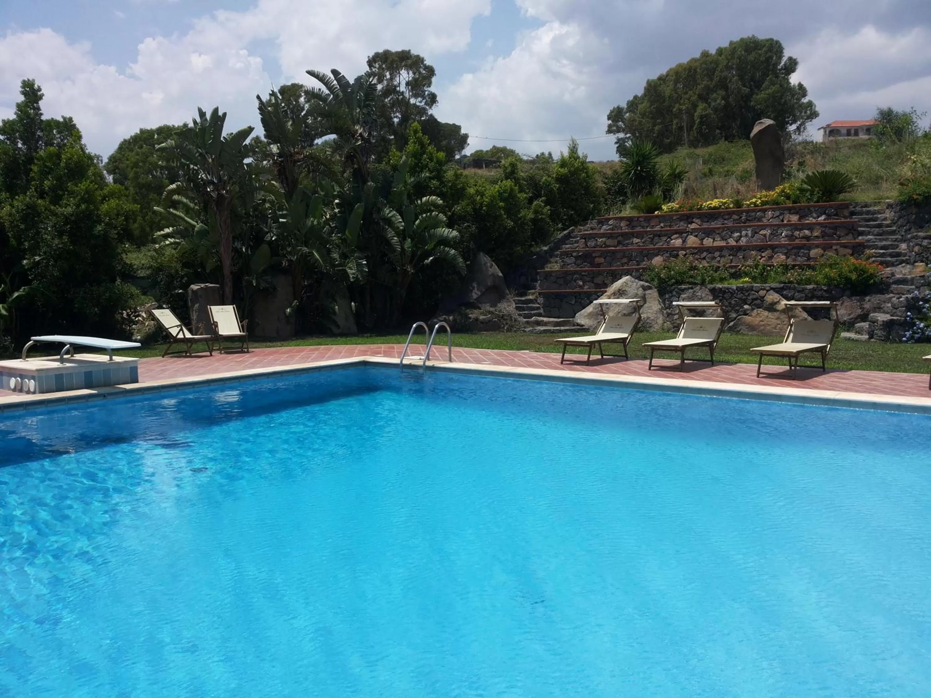 Natural landscape in Villa delle Palme