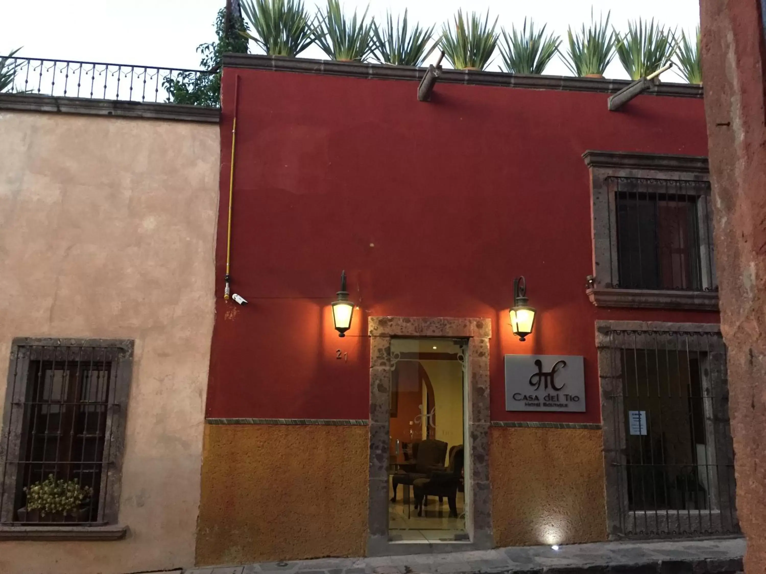 Facade/entrance in Casa del Tio Hotel Boutique