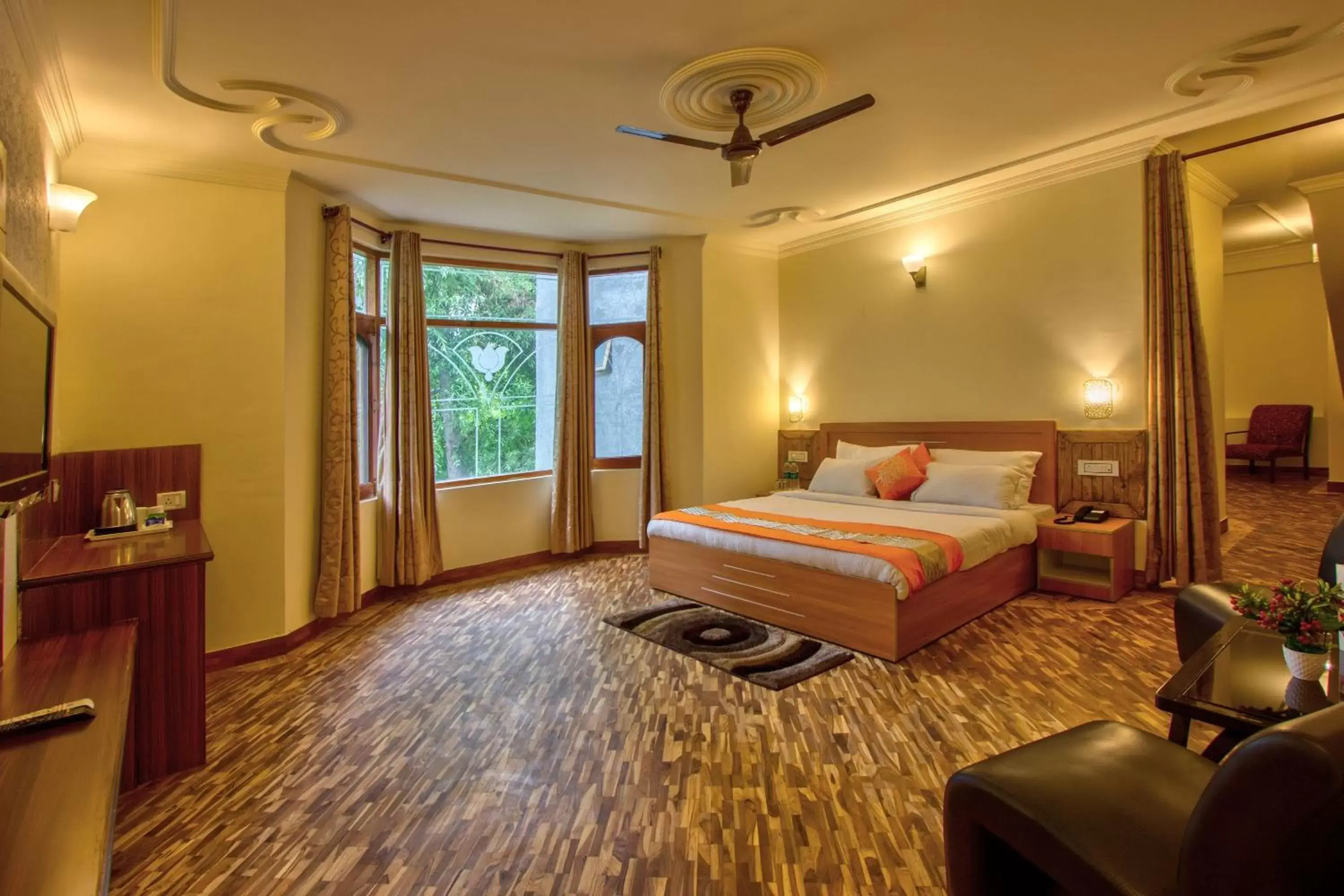 Superior Double Room with Two Double Beds in Woodstock Inn Manali Superior Double Room with Two Double Beds in Woodstock Inn Manali
