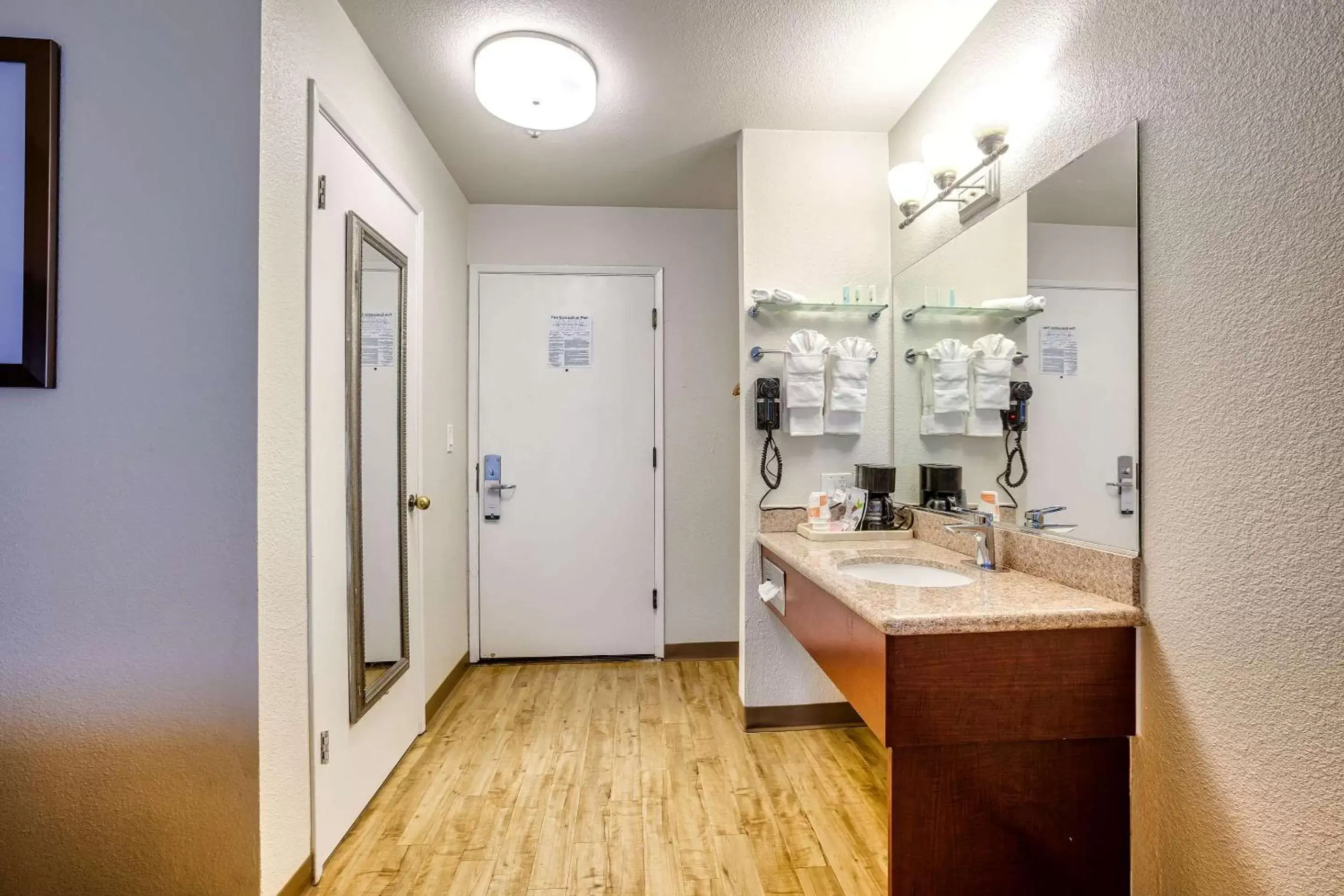 Bathroom in Quality Inn near Six Flags Discovery Kingdom-Napa Valley