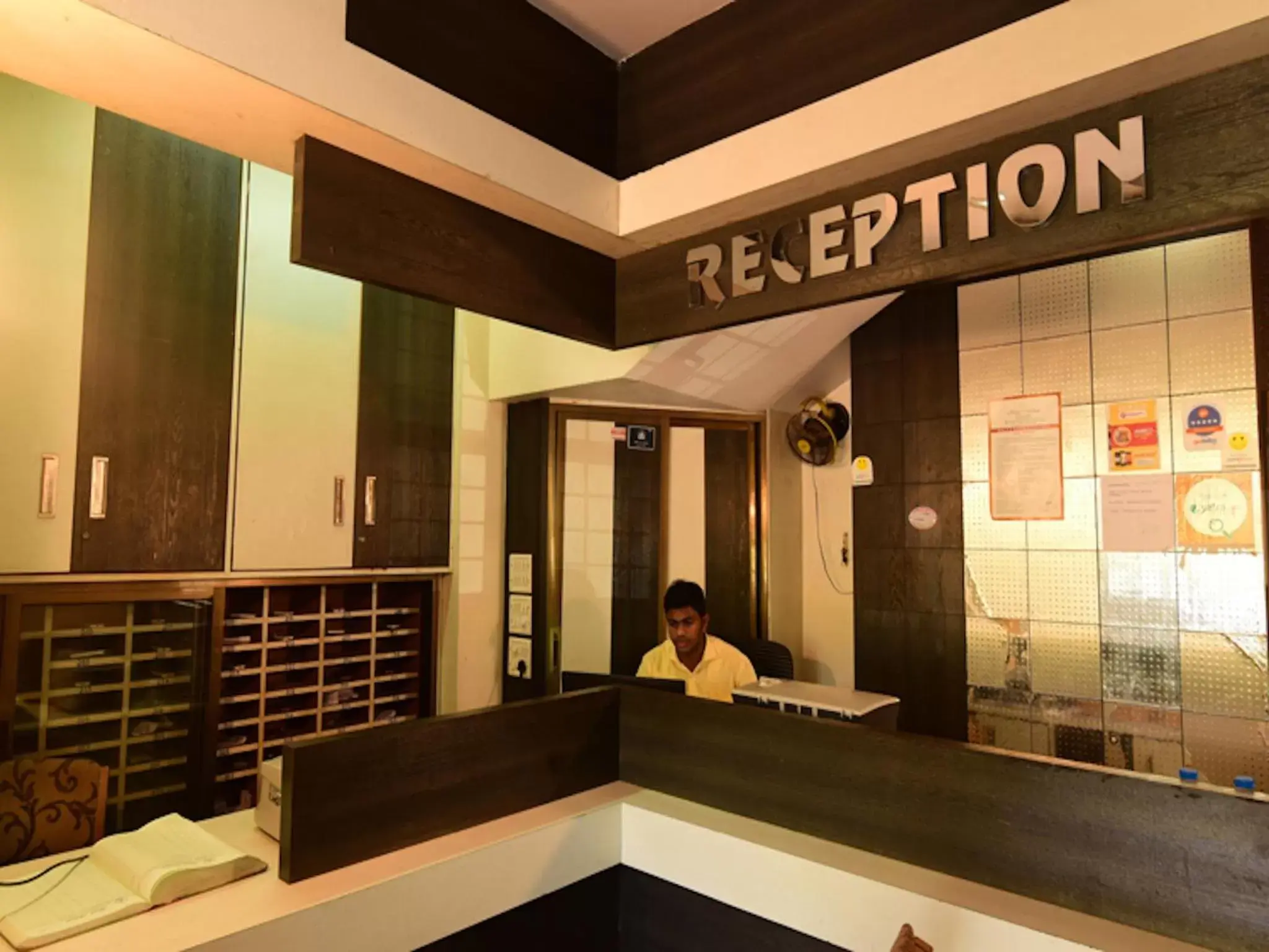 Lobby or reception in Hotel Ashlesh Manipal Lobby or reception in Hotel Ashlesh Manipal