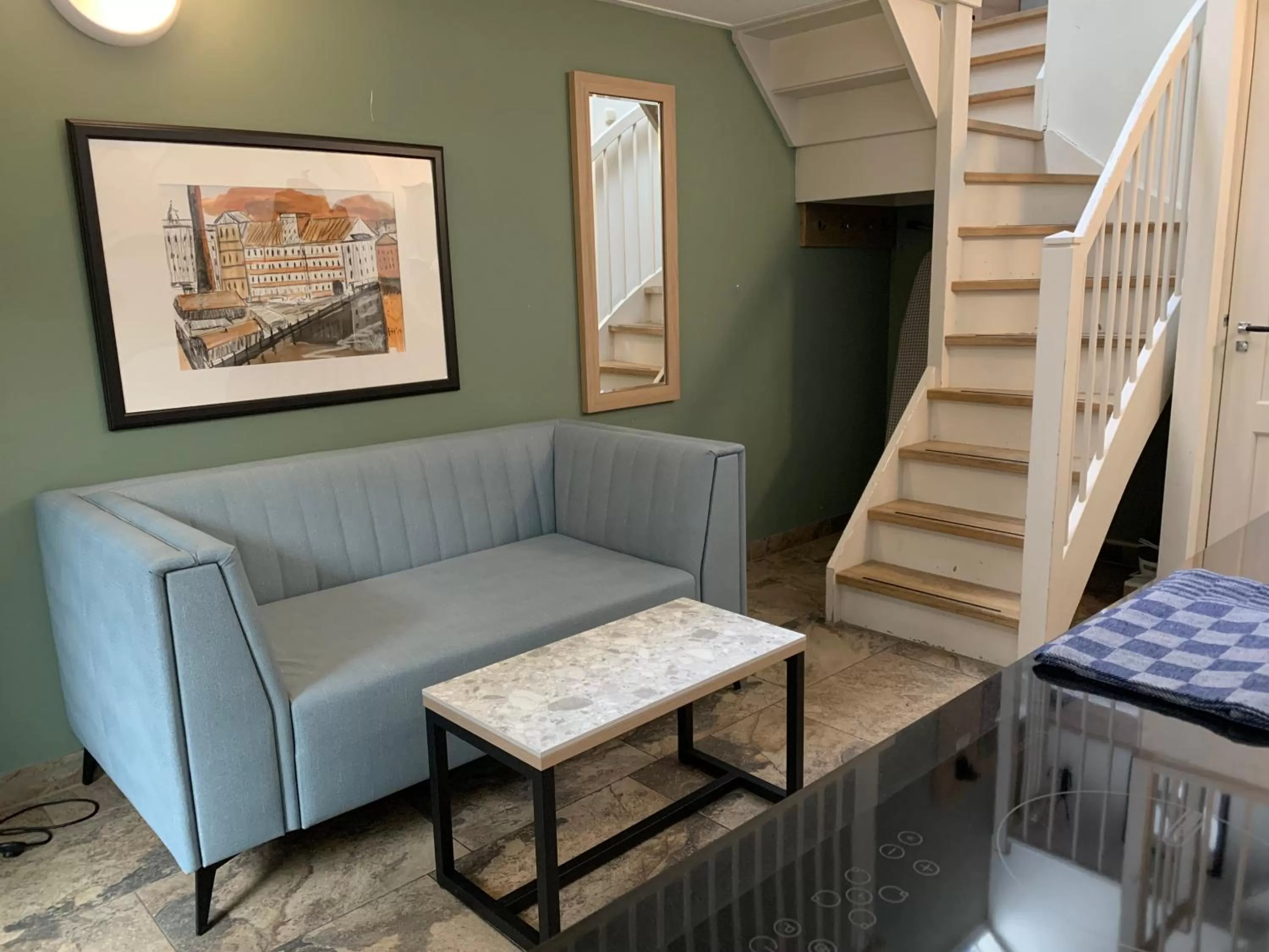 Living room in Plantage Garden Apartments