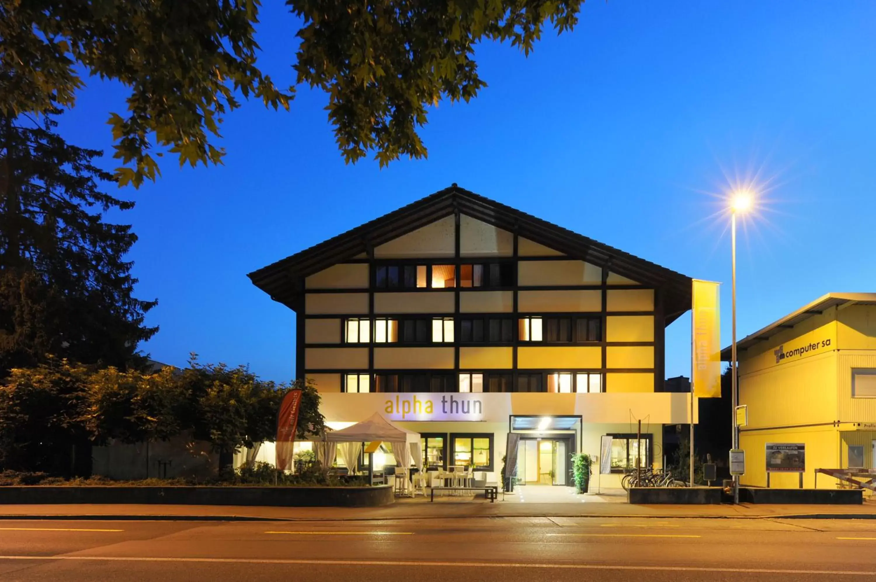 Property Building in Hotel Alpha Thun