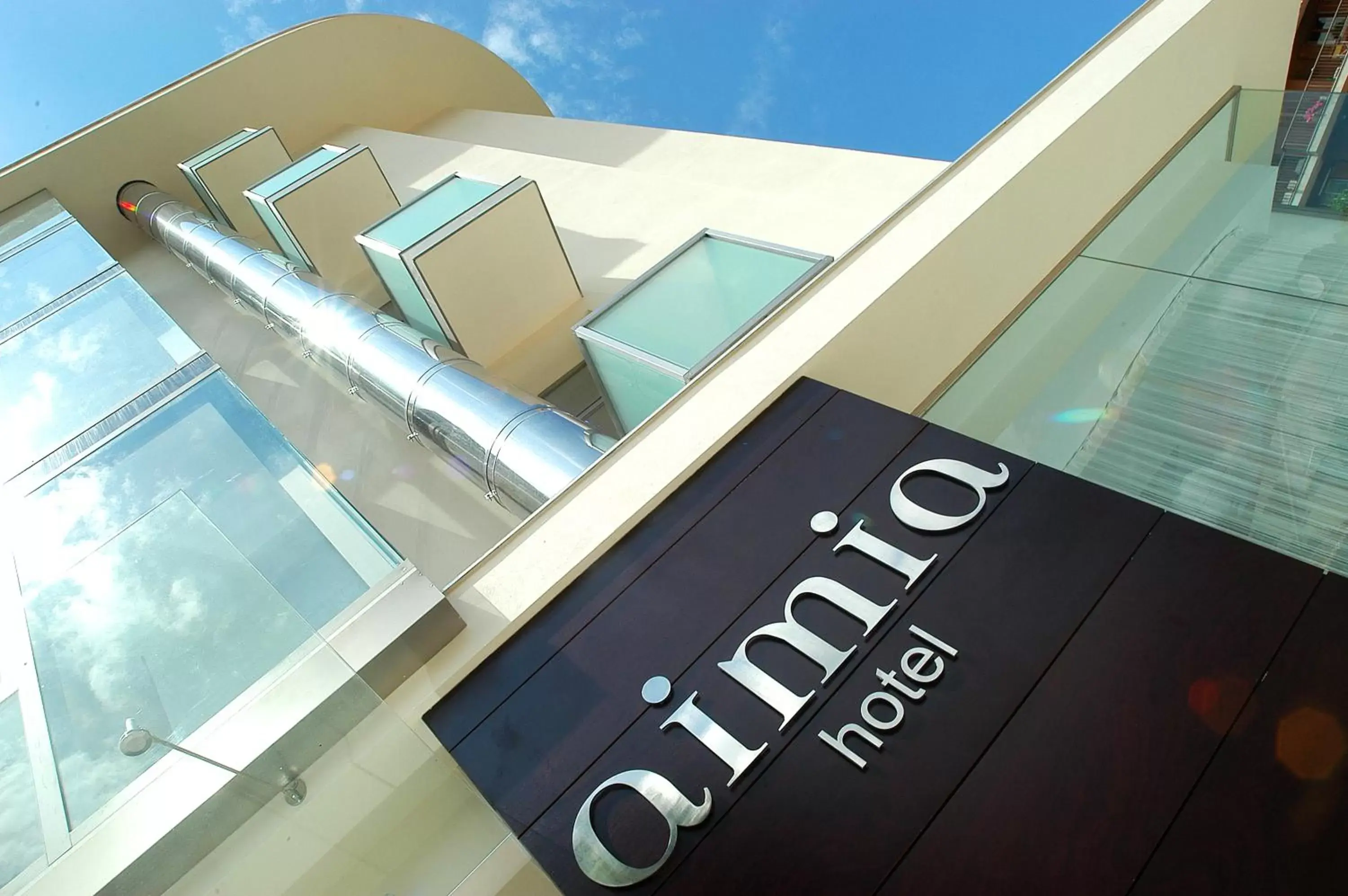 Facade/entrance, Property Building in Aimia Hotel