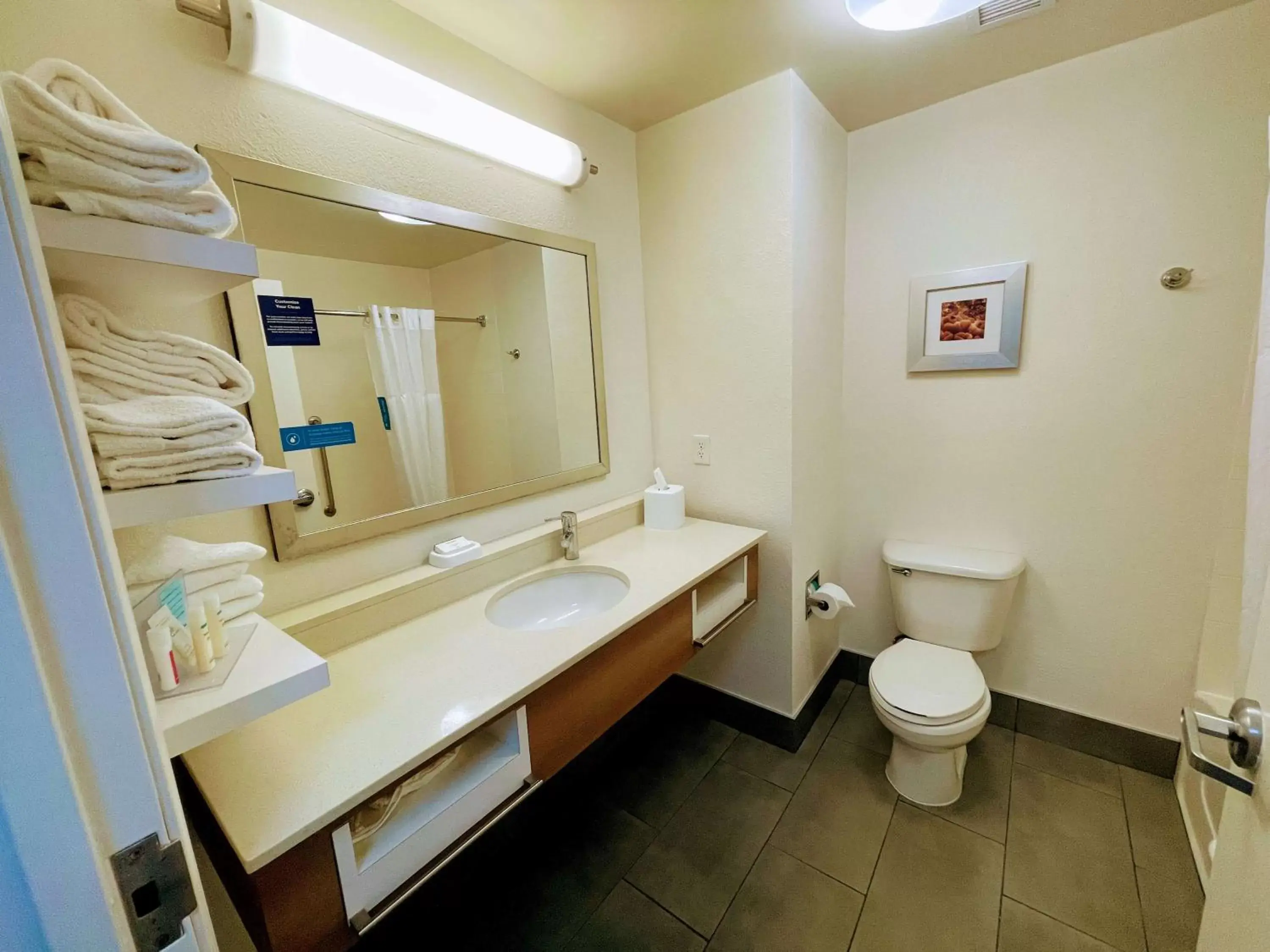 Bathroom in Hampton Inn & Suites Pensacola I-10 N at University Town Plaza